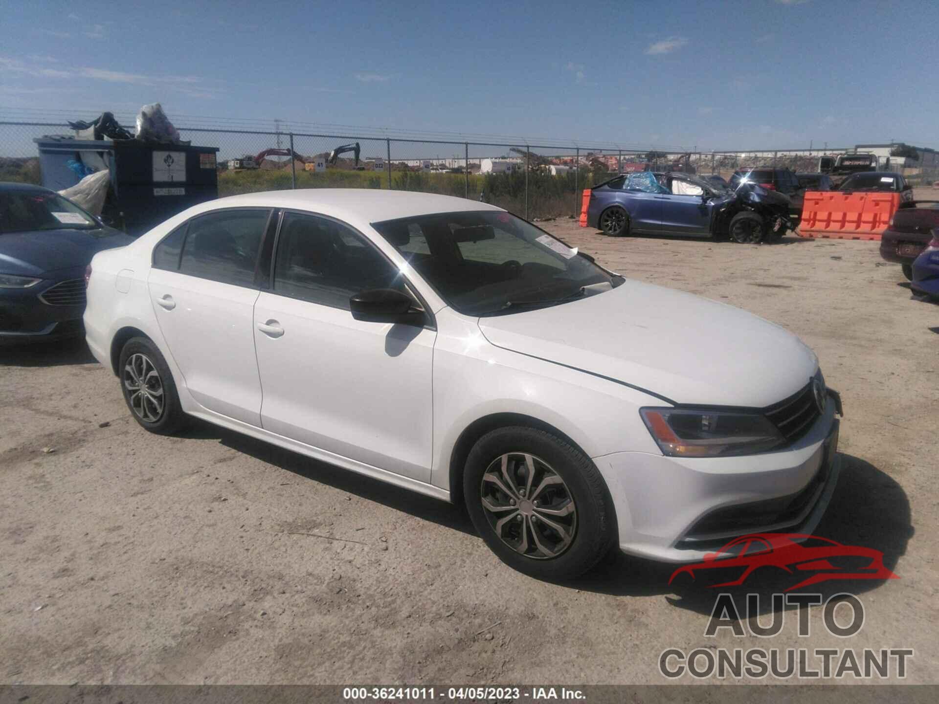 VOLKSWAGEN JETTA SEDAN 2016 - 3VW267AJXGM243584