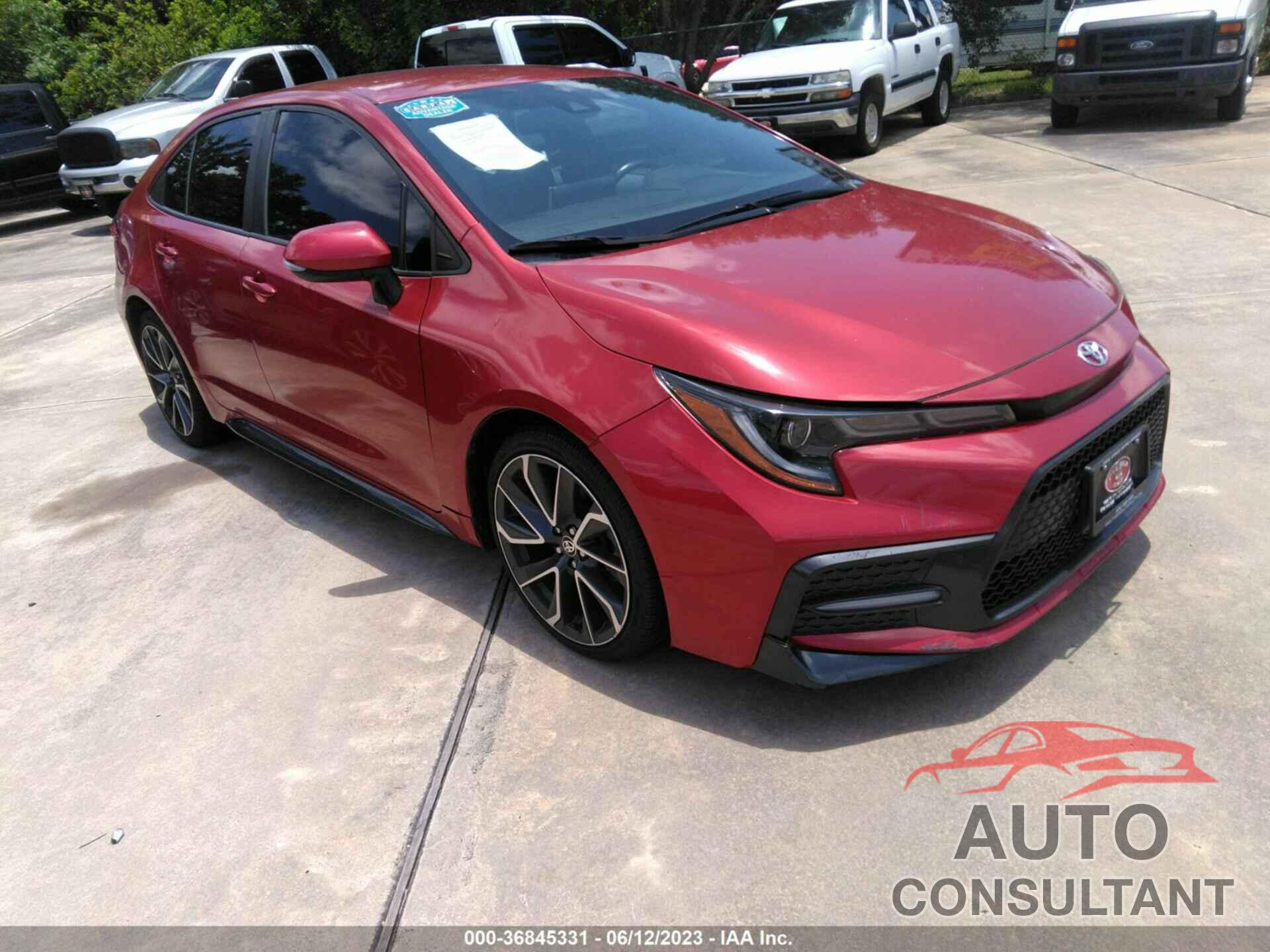TOYOTA COROLLA 2020 - 5YFS4RCE9LP014661