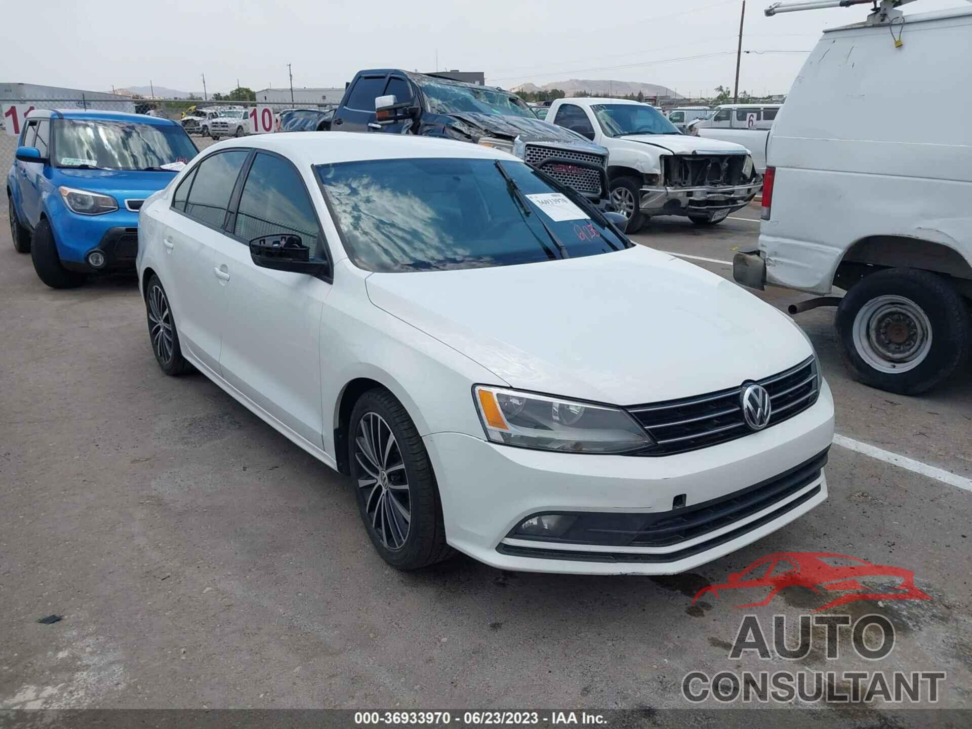 VOLKSWAGEN JETTA SEDAN 2016 - 3VWB17AJ8GM390761