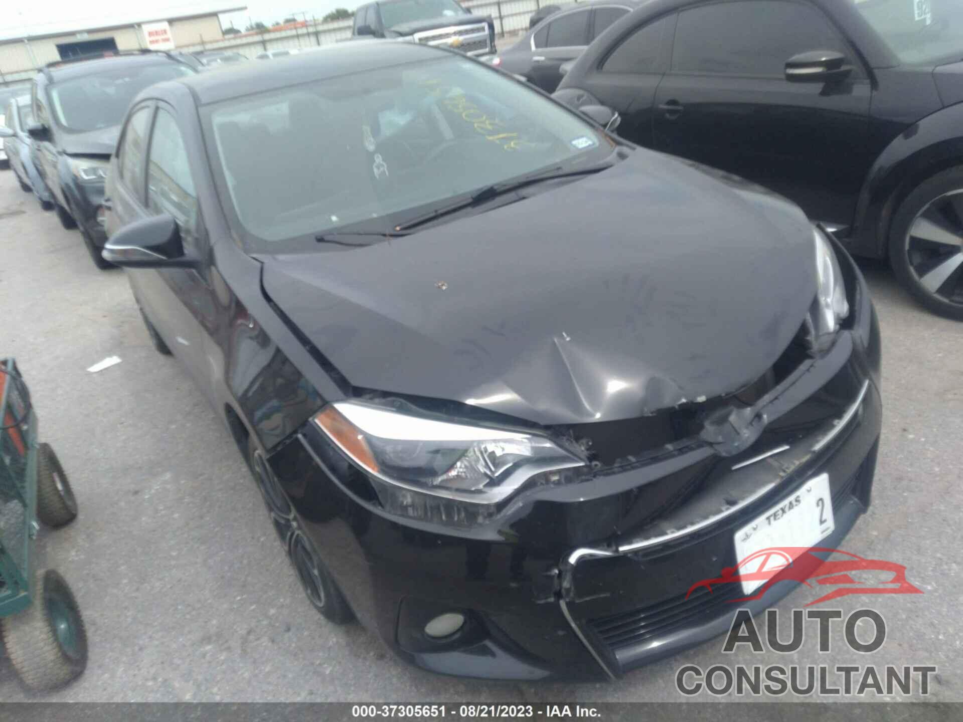 TOYOTA COROLLA 2015 - 2T1BURHE6FC365363