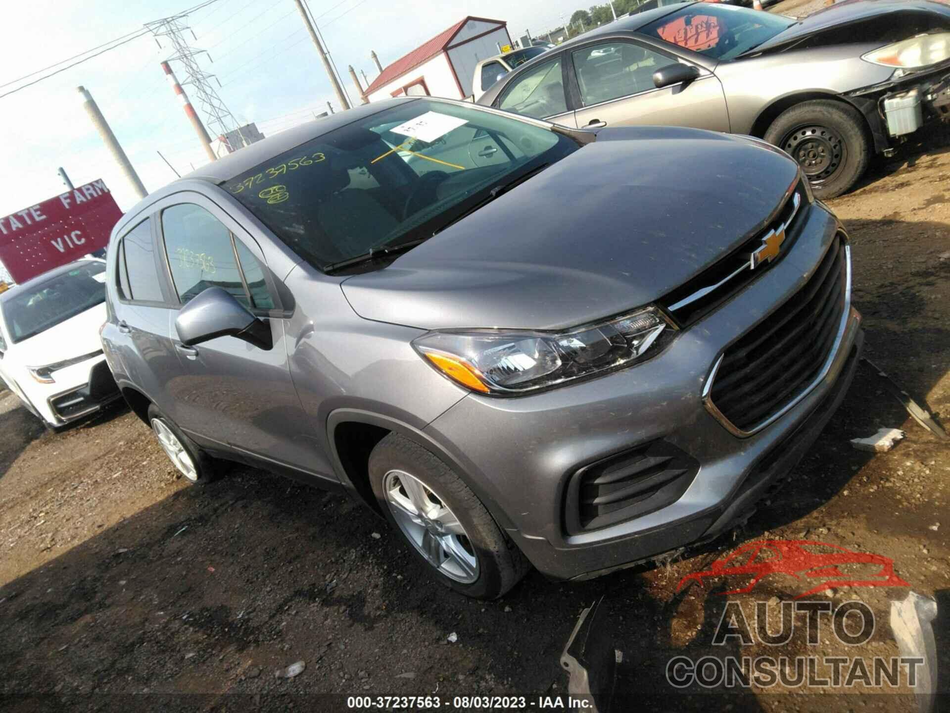 CHEVROLET TRAX 2020 - 3GNCJKSB5LL240552