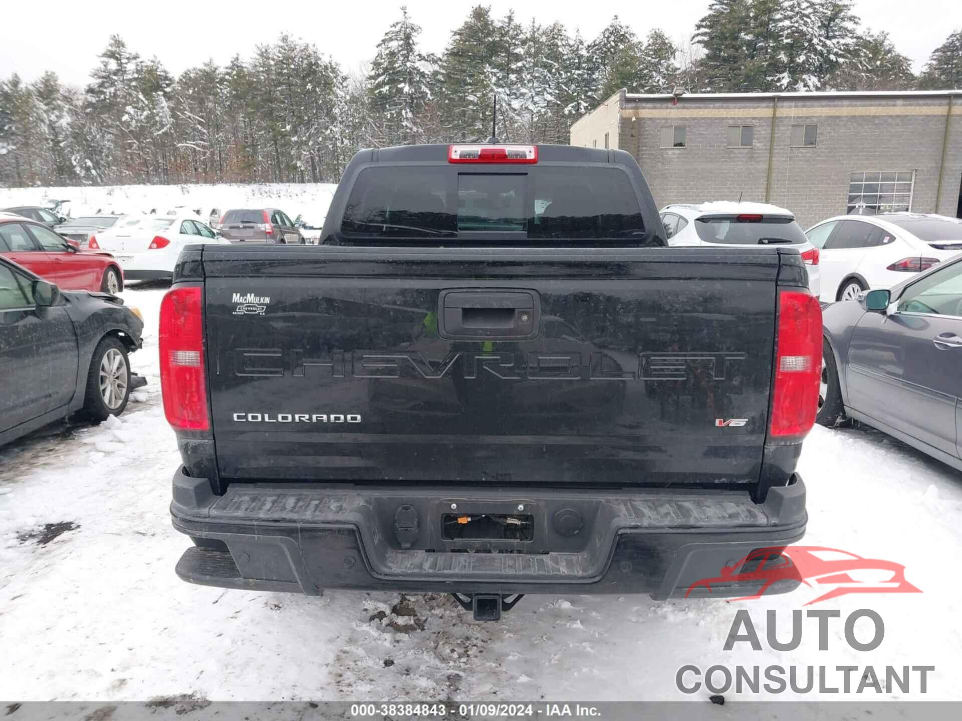 CHEVROLET COLORADO 2022 - 1GCGTDEN3N1304670