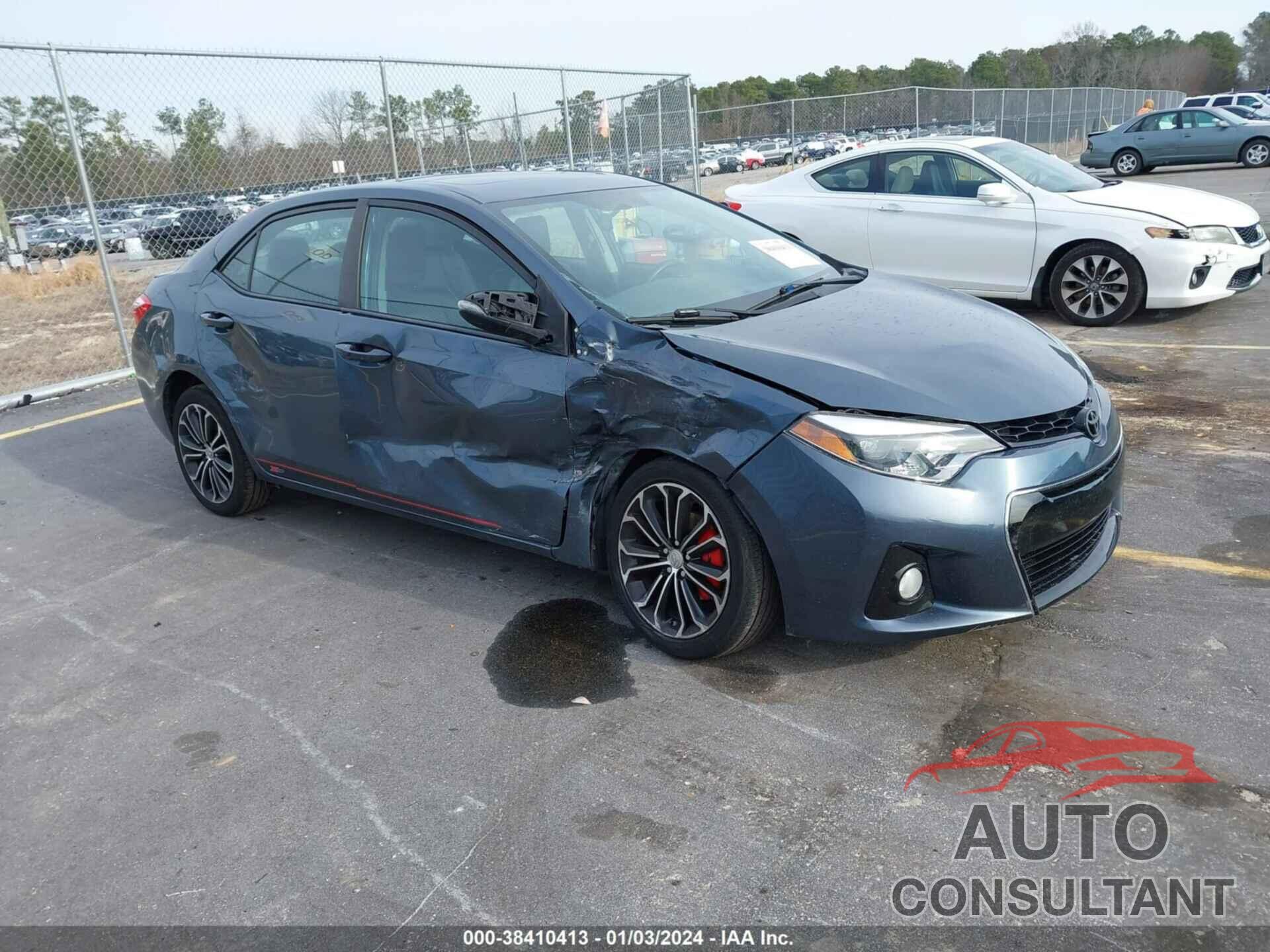 TOYOTA COROLLA 2016 - 2T1BURHE3GC518556