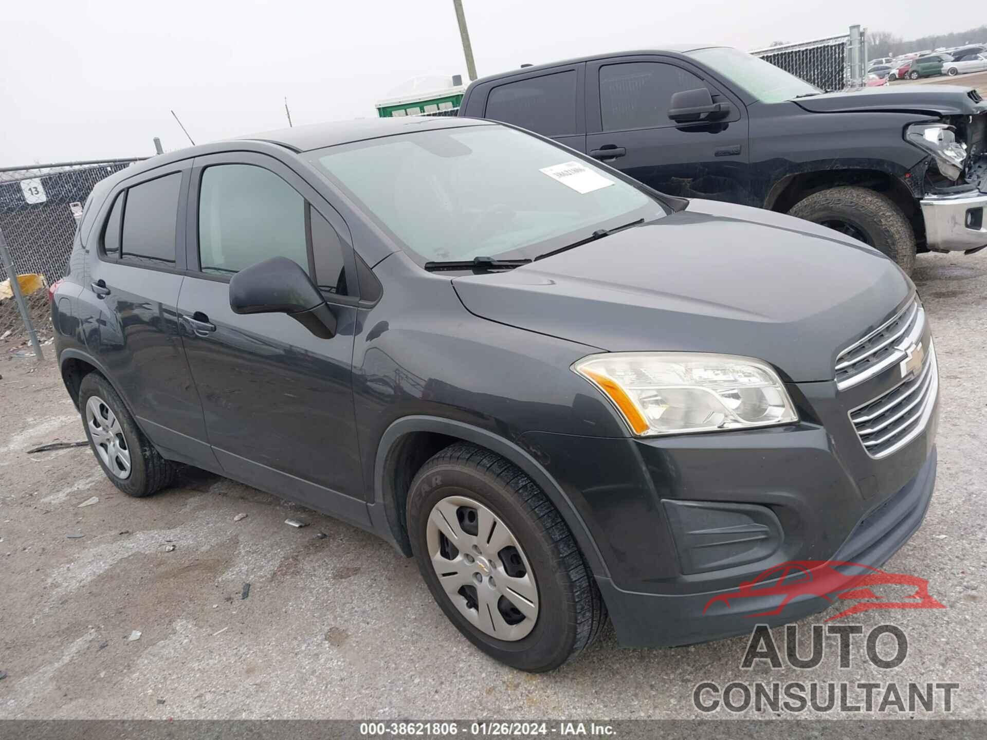 CHEVROLET TRAX 2016 - 3GNCJKSB5GL255929