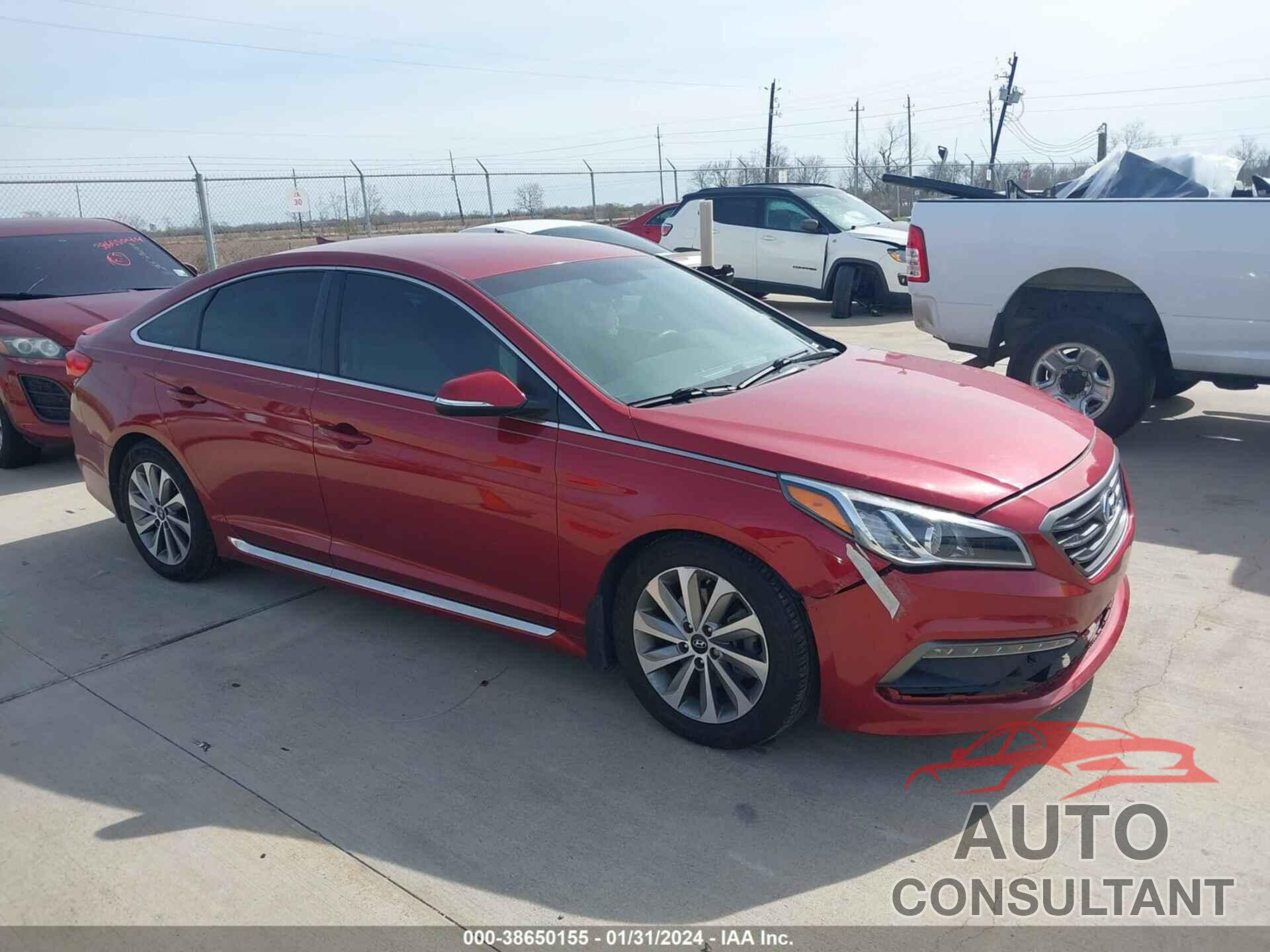 HYUNDAI SONATA 2016 - 5NPE34AF4GH321527