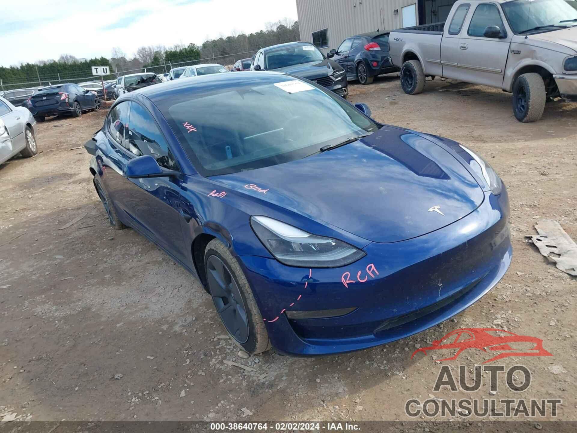 TESLA MODEL 3 2022 - 5YJ3E1EB2NF207660