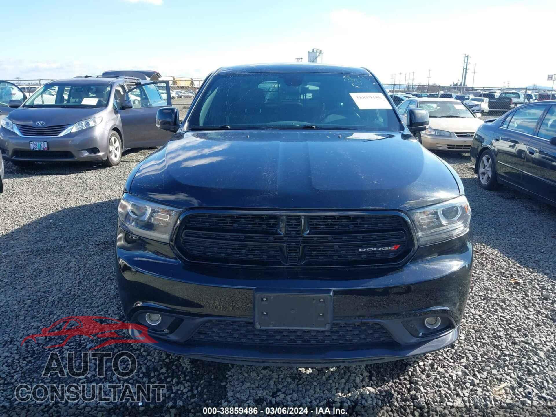 DODGE DURANGO 2017 - 1C4SDJCT5HC796036