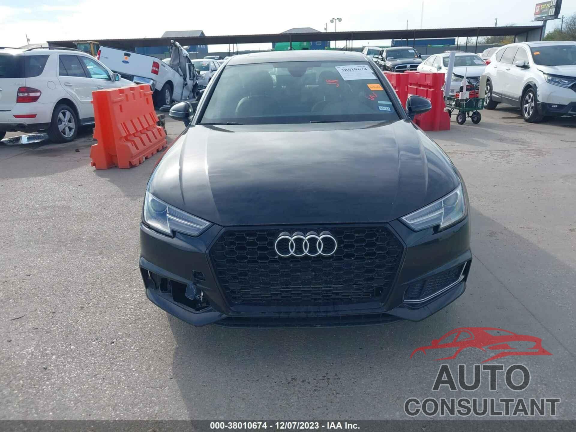 AUDI A4 2019 - WAUGMAF47KA037320