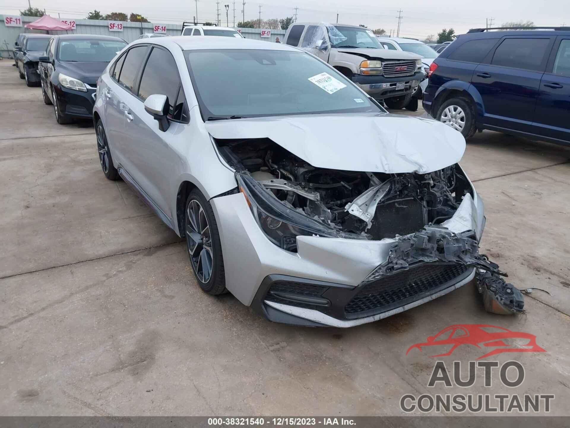 TOYOTA COROLLA 2020 - JTDS4RCE1LJ022239