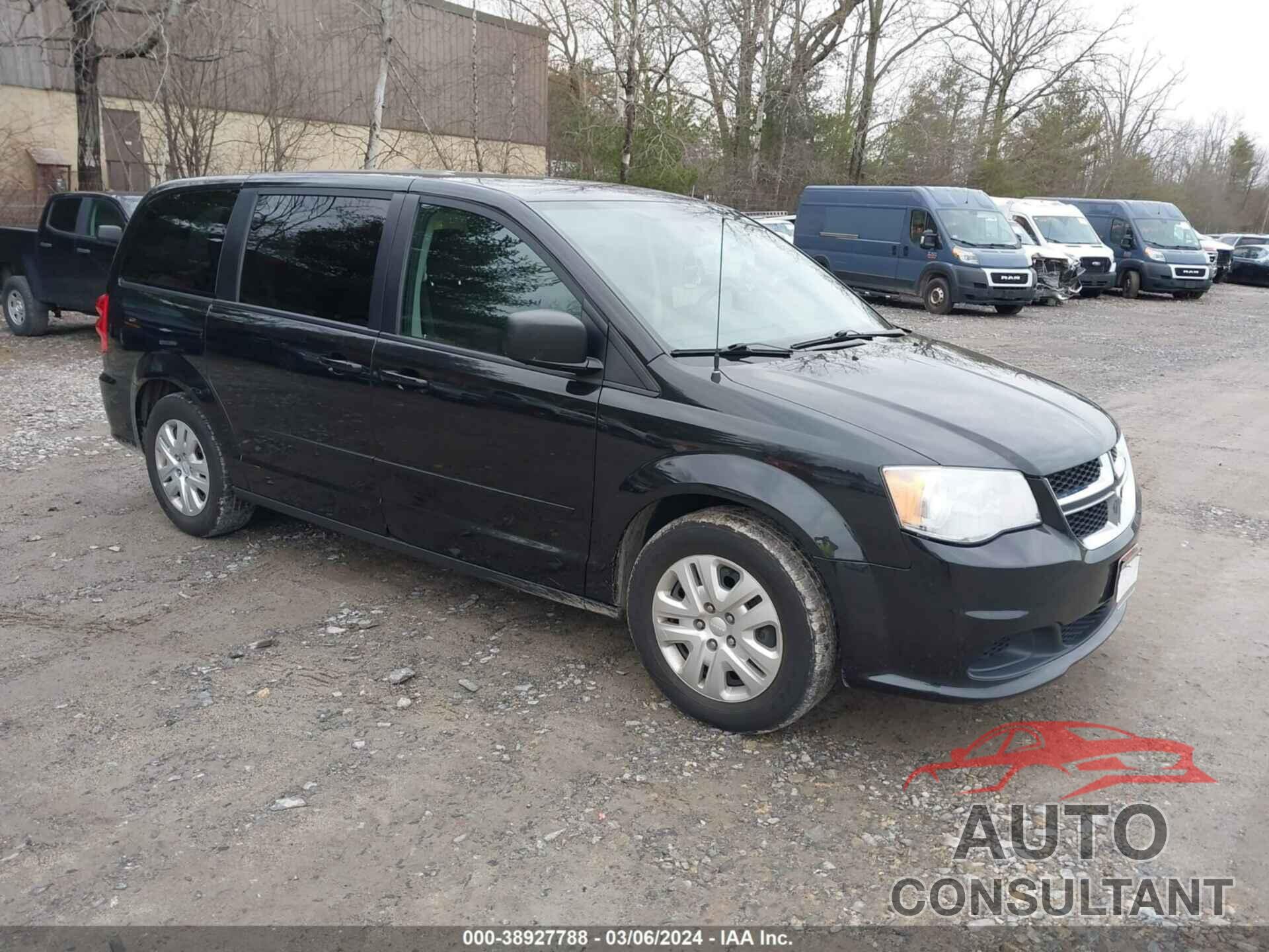 DODGE GRAND CARAVAN 2017 - 2C4RDGBGXHR724214