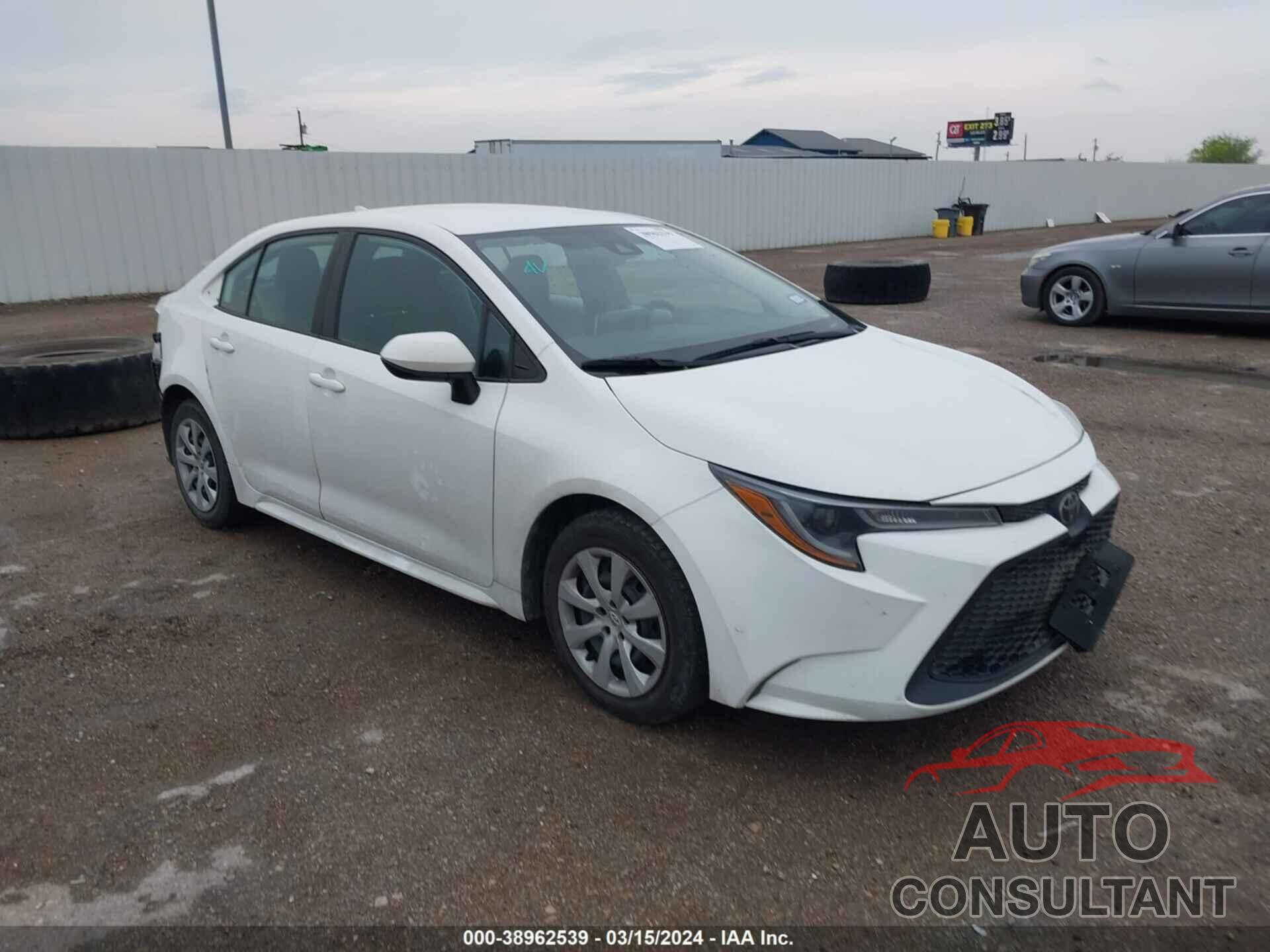 TOYOTA COROLLA 2021 - 5YFEPMAEXMP252322
