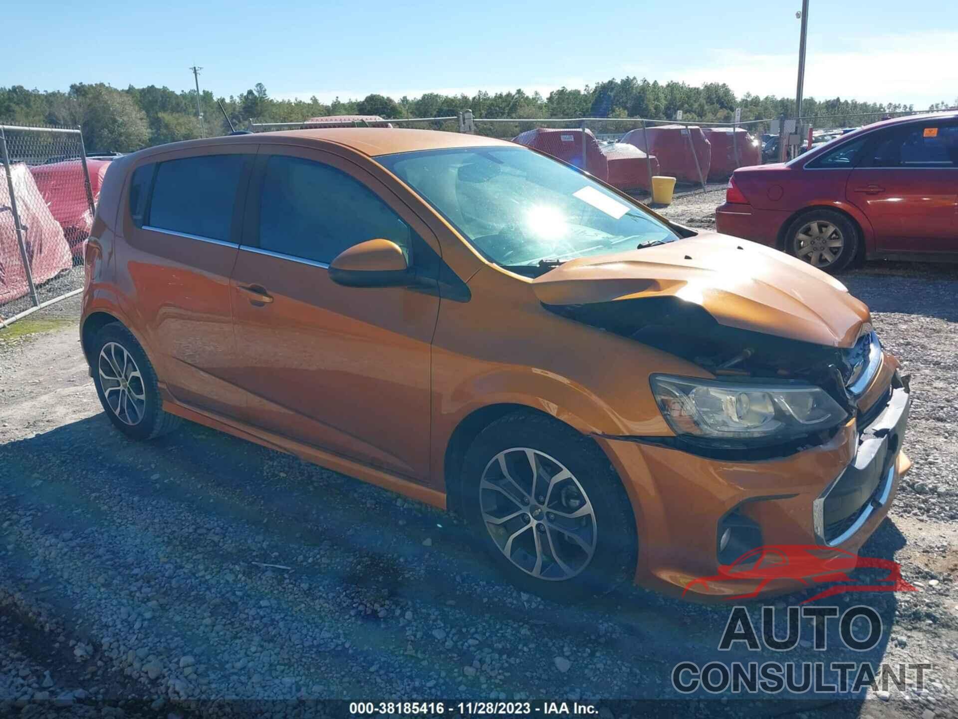 CHEVROLET SONIC 2017 - 1G1JD6SH0H4100403