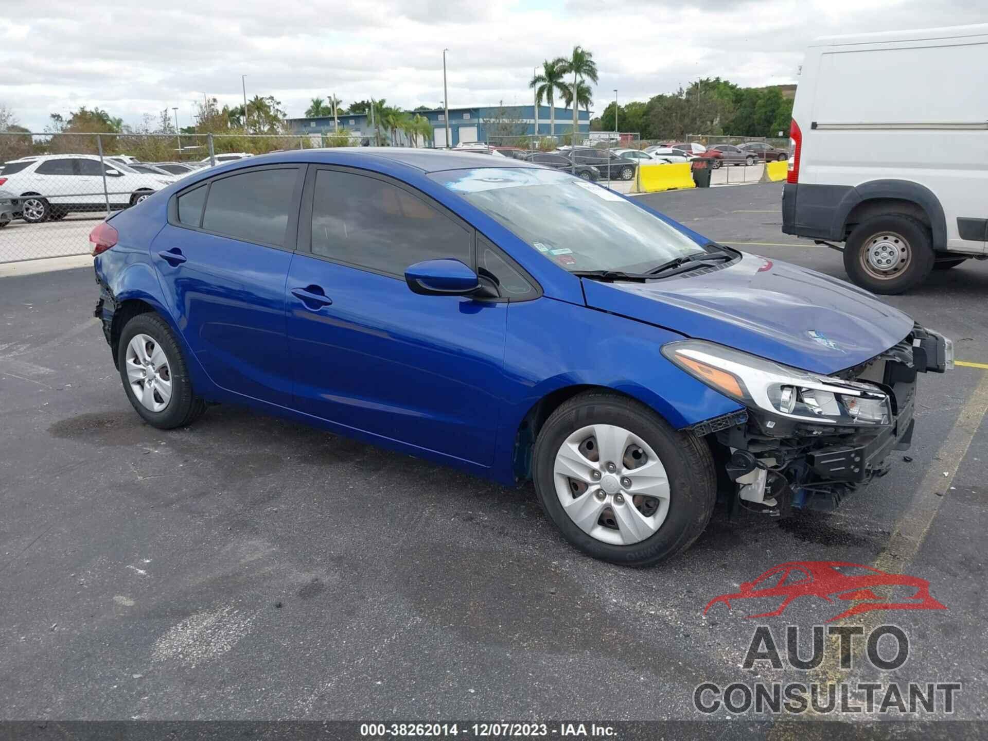 KIA FORTE 2017 - 3KPFK4A79HE060692