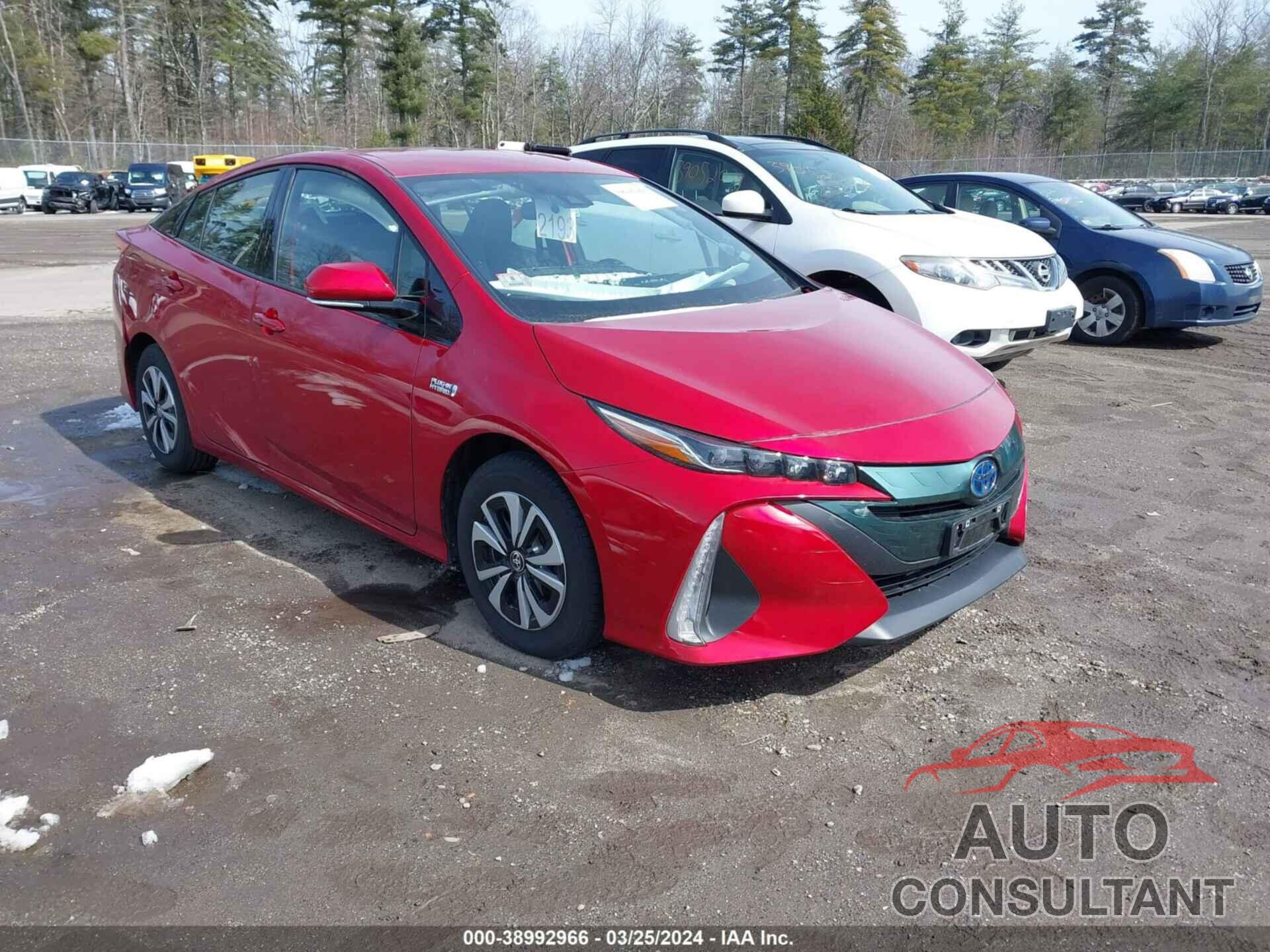 TOYOTA PRIUS PRIME 2019 - JTDKARFPXK3115611