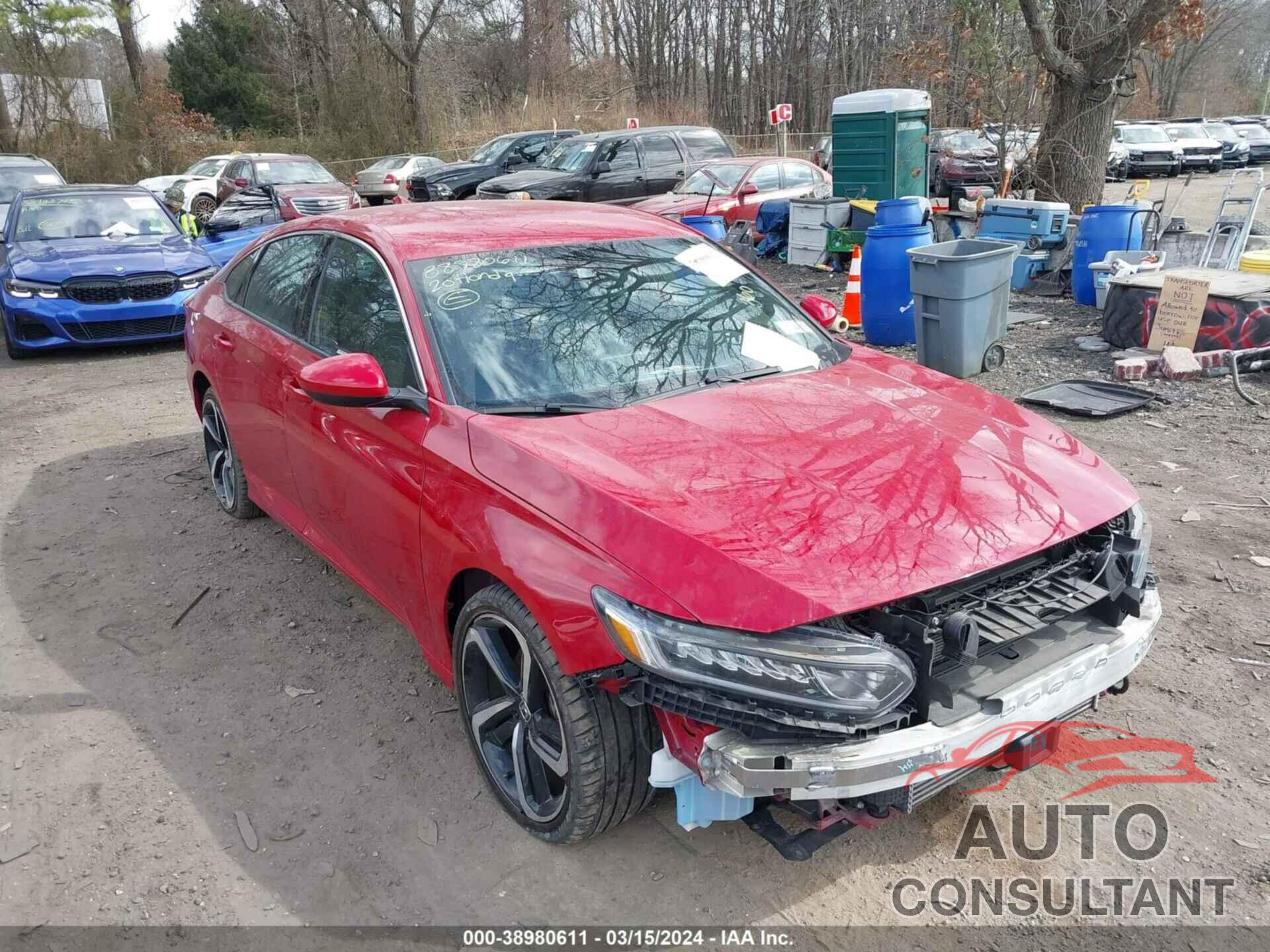 HONDA ACCORD 2020 - 1HGCV1F39LA117646