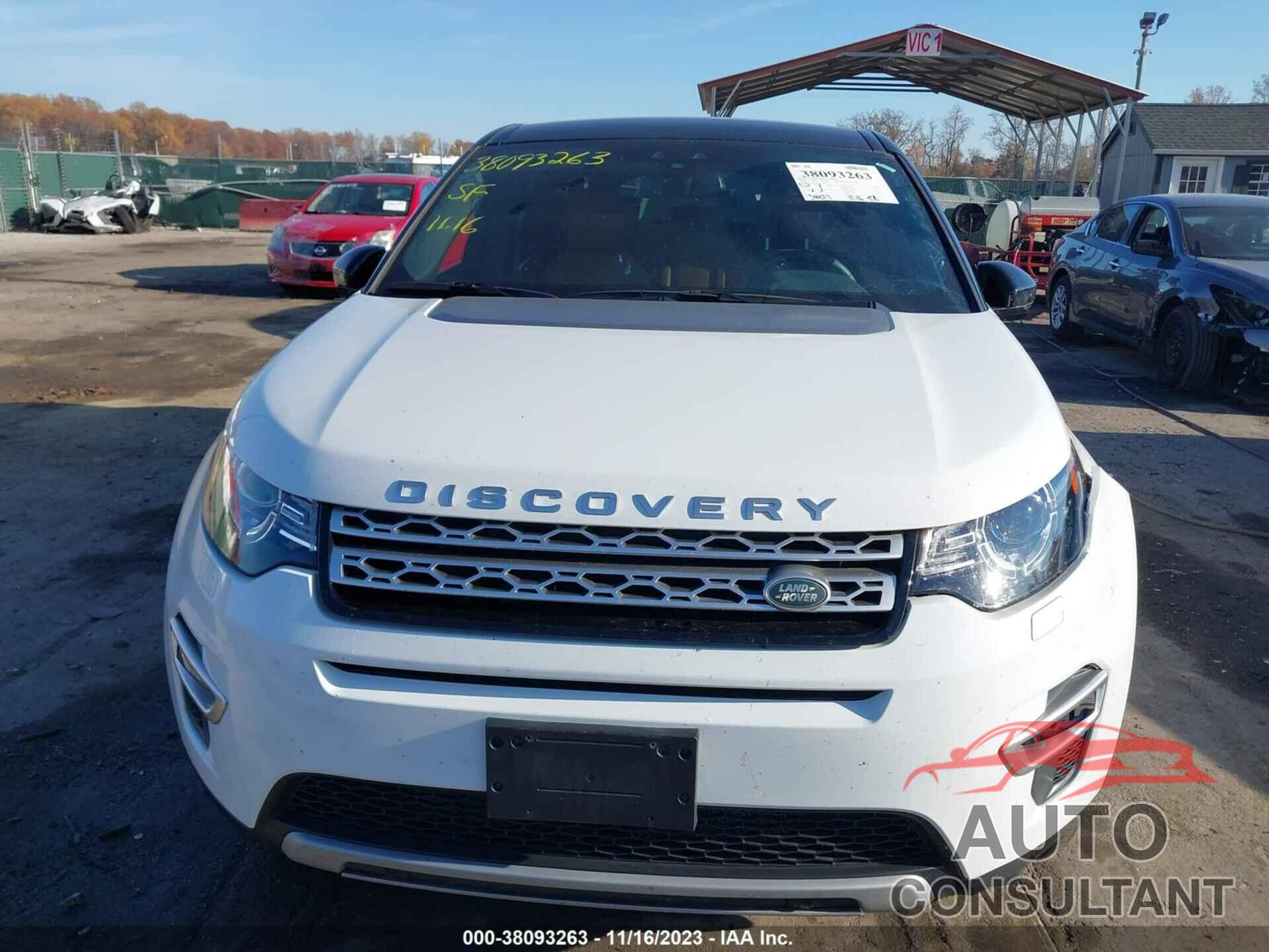 LAND ROVER DISCOVERY SPORT 2016 - SALCT2BG4GH548999