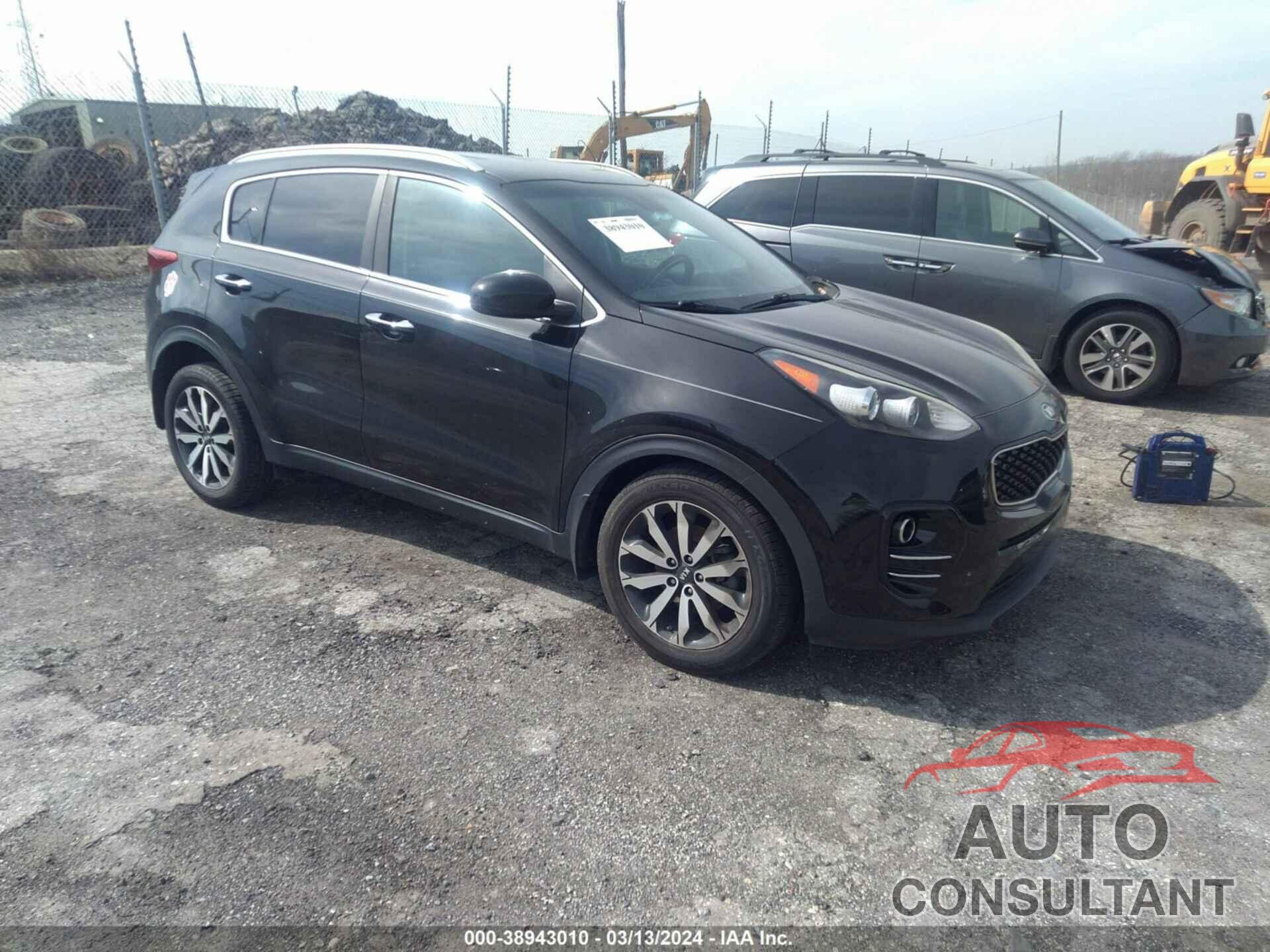 KIA SPORTAGE 2017 - KNDPN3AC6H7034165