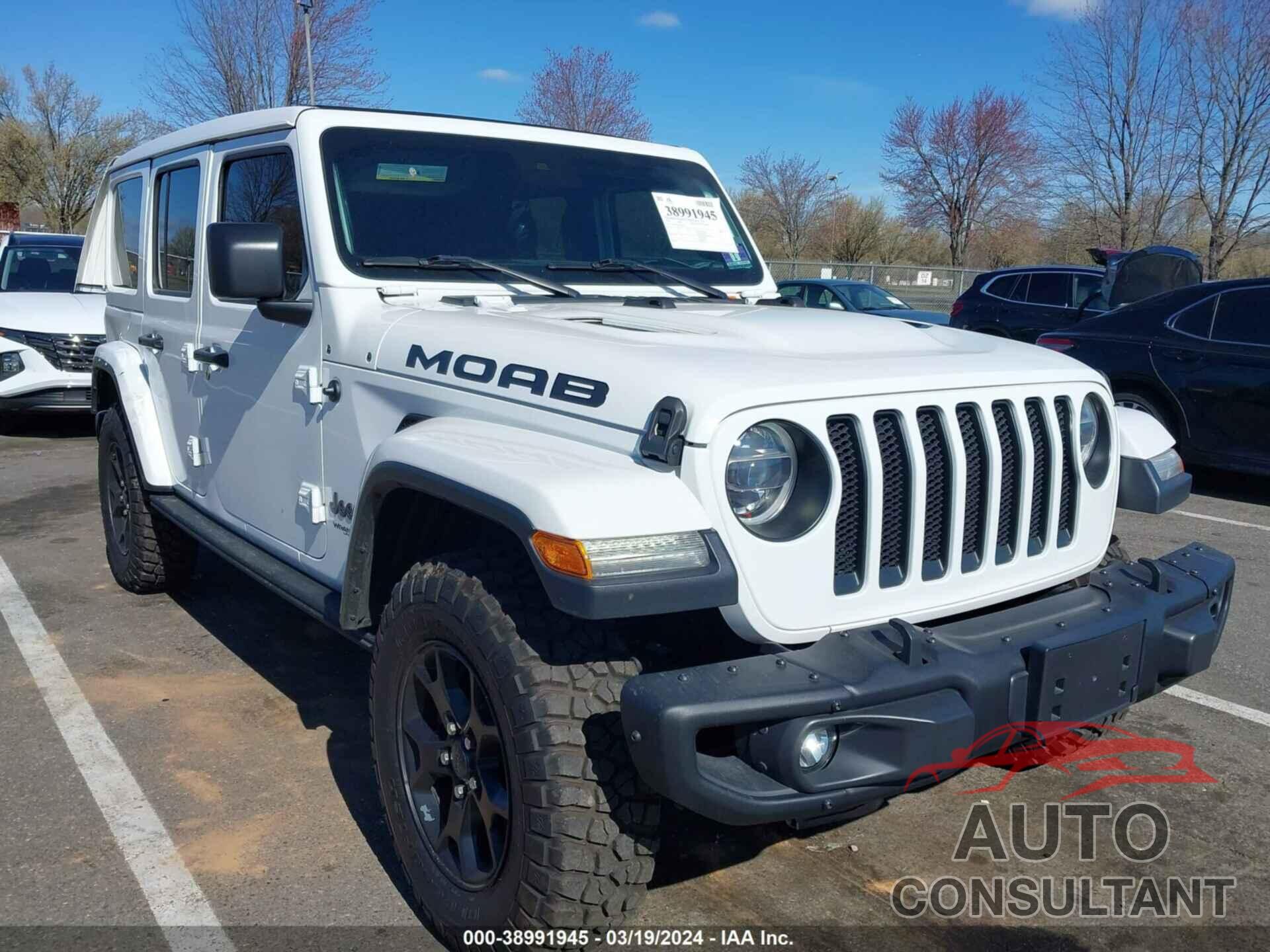 JEEP WRANGLER UNLIMITED 2019 - 1C4HJXEG1KW518052