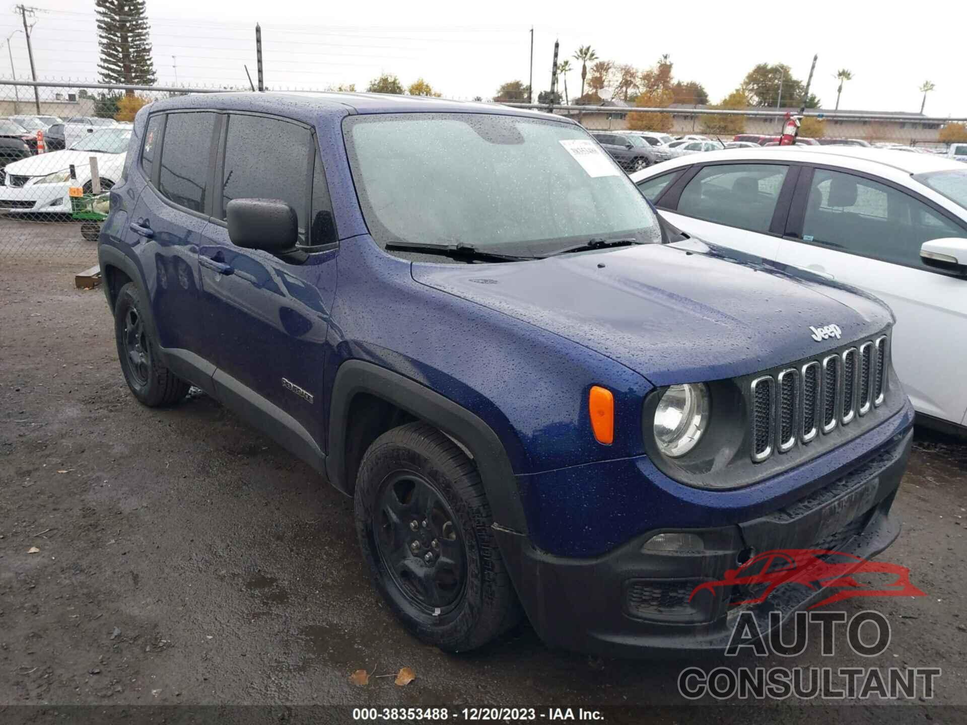 JEEP RENEGADE 2016 - ZACCJAAT1GPC96420