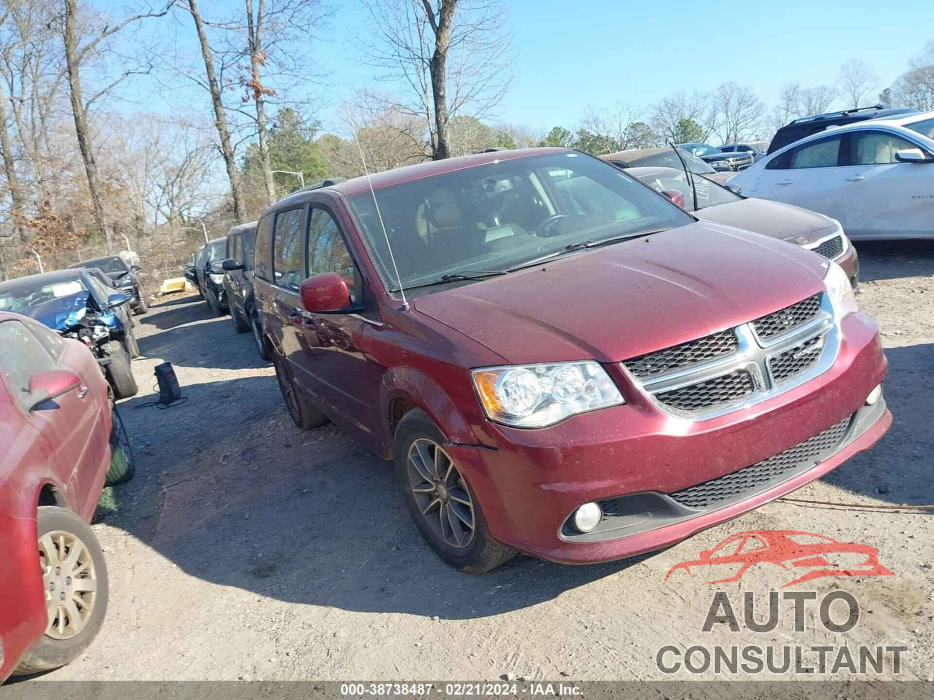 DODGE GRAND CARAVAN 2017 - 2C4RDGCG6HR847510