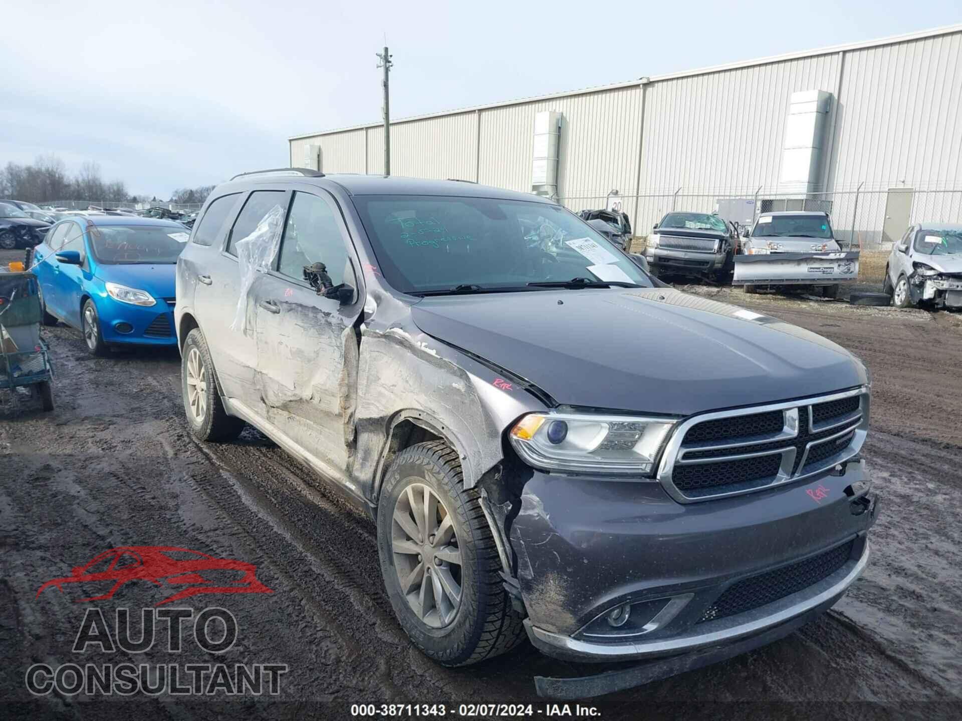 DODGE DURANGO 2016 - 1C4RDJAG1GC309191