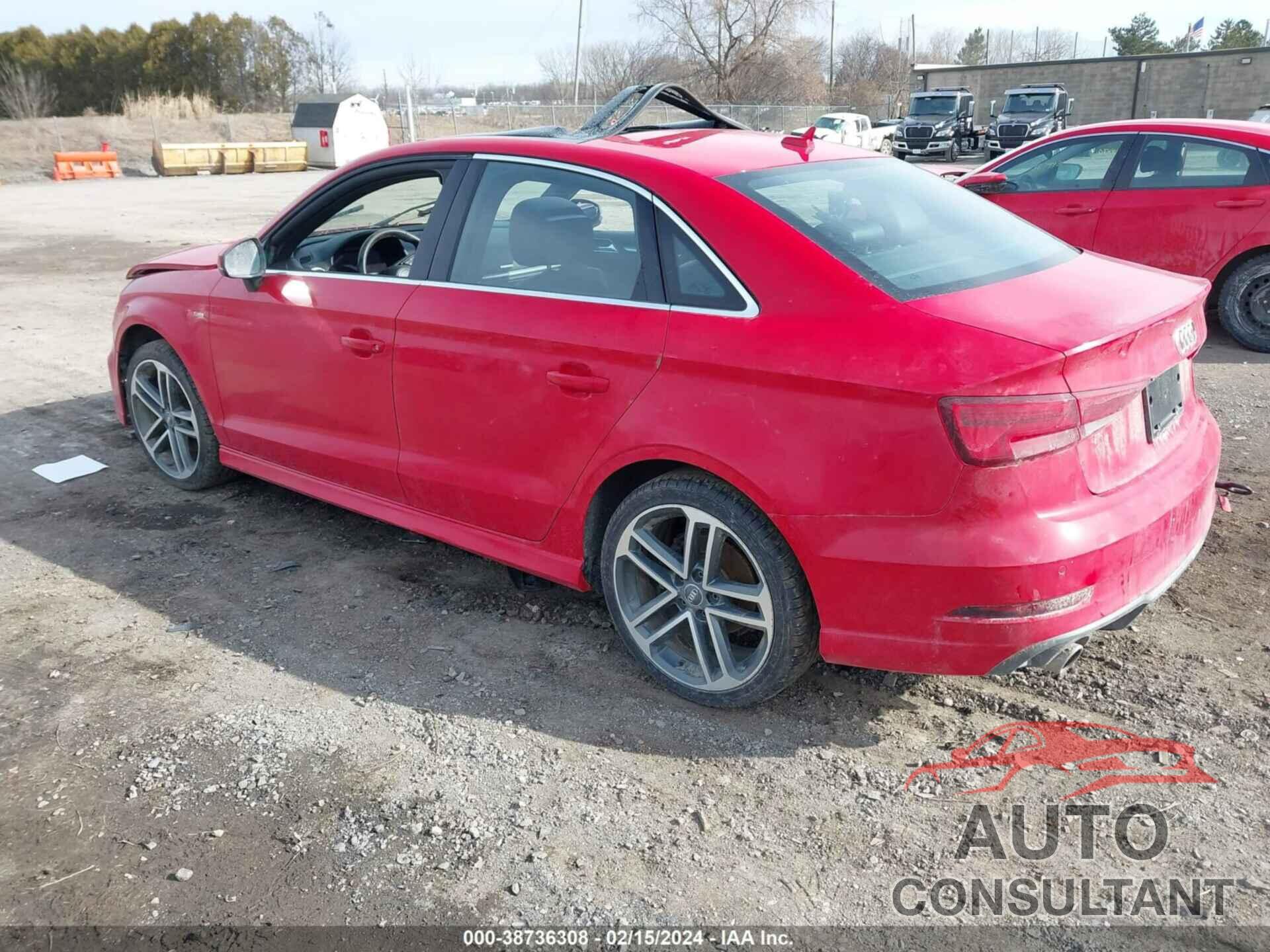 AUDI A3 2018 - WAUJ8GFF0J1004012