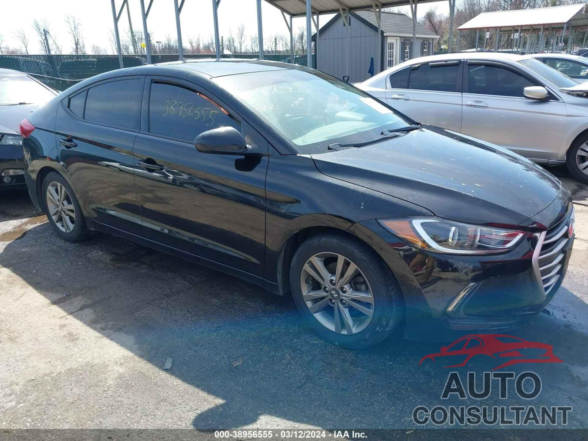 HYUNDAI ELANTRA 2018 - 5NPD84LF8JH368609