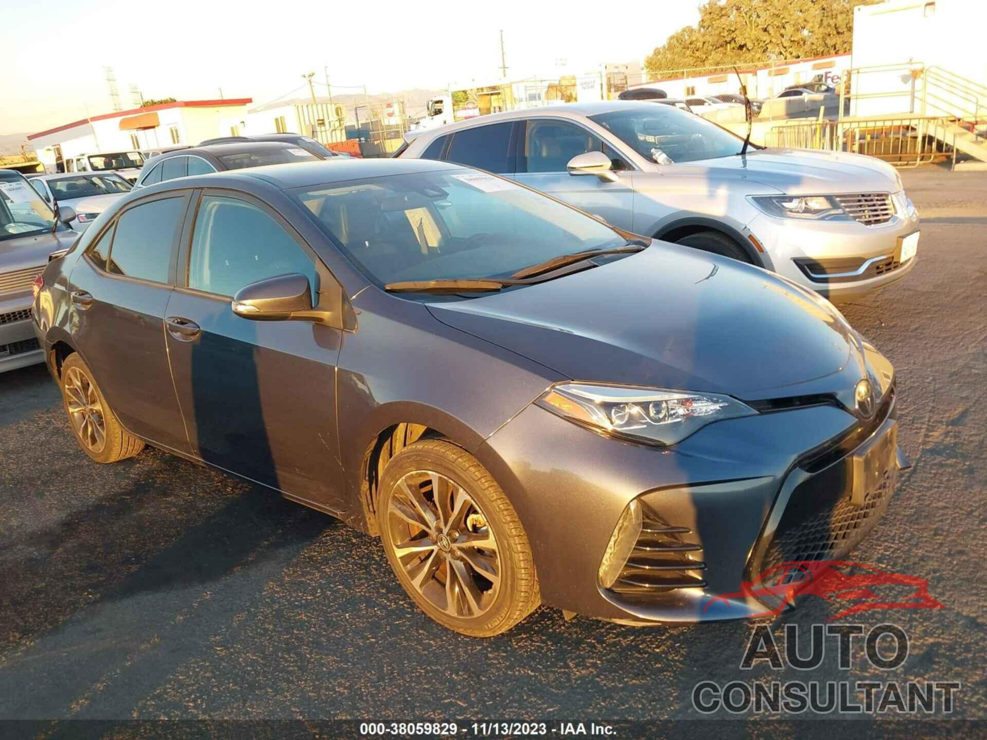 TOYOTA COROLLA 2019 - 2T1BURHE1KC153674