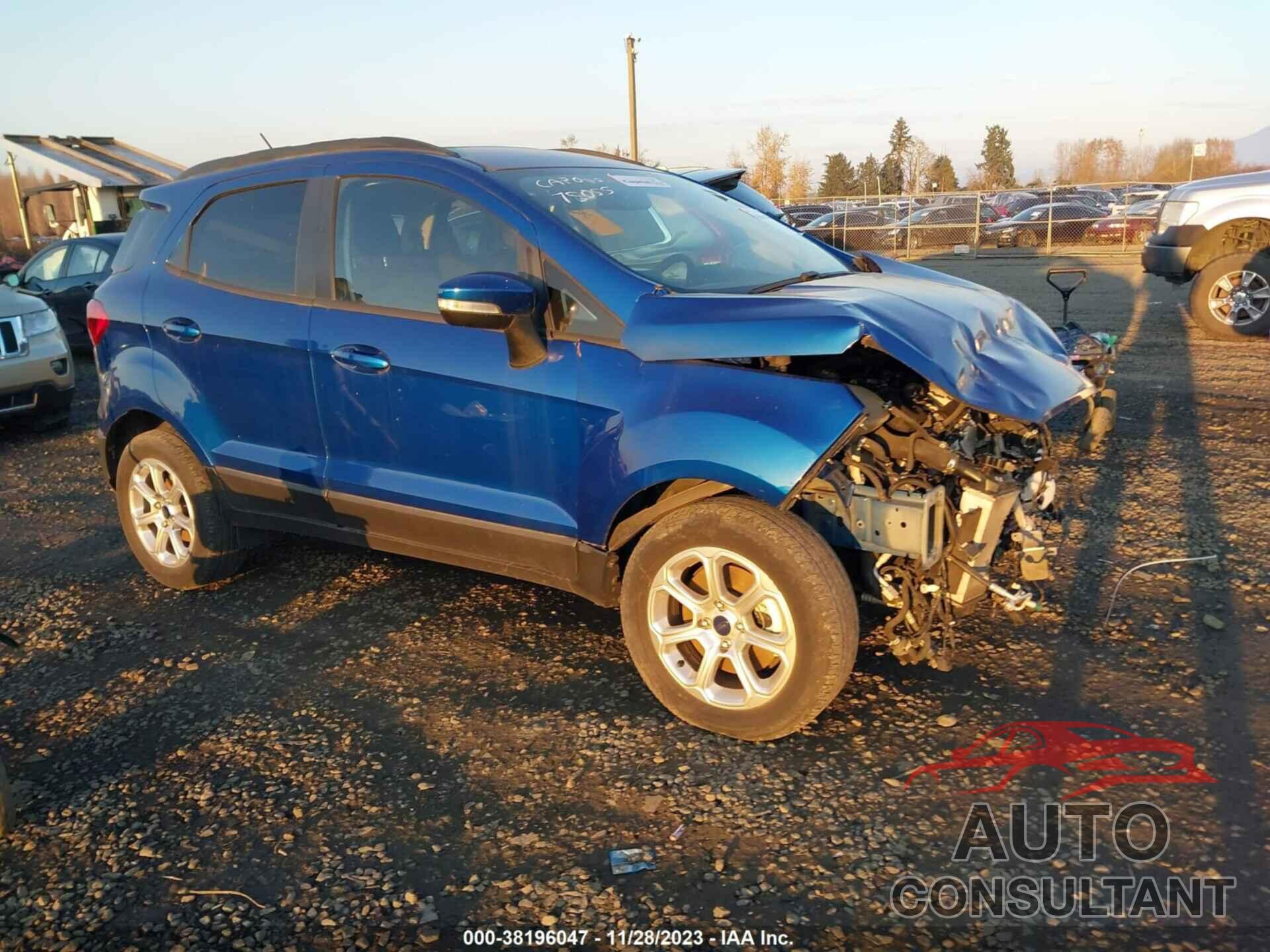 FORD ECOSPORT 2018 - MAJ3P1TE4JC249798