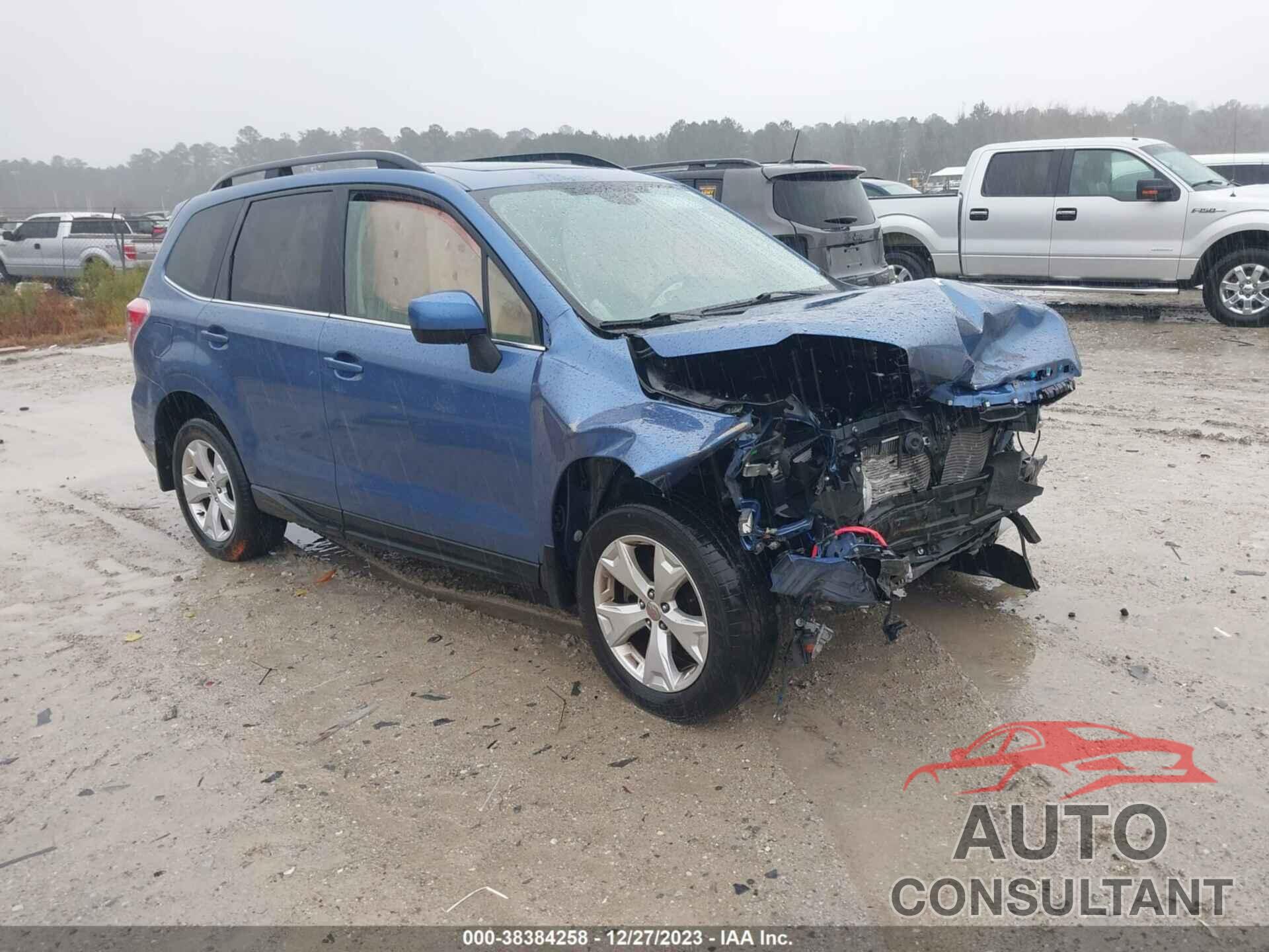 SUBARU FORESTER 2016 - JF2SJARC8GH541139