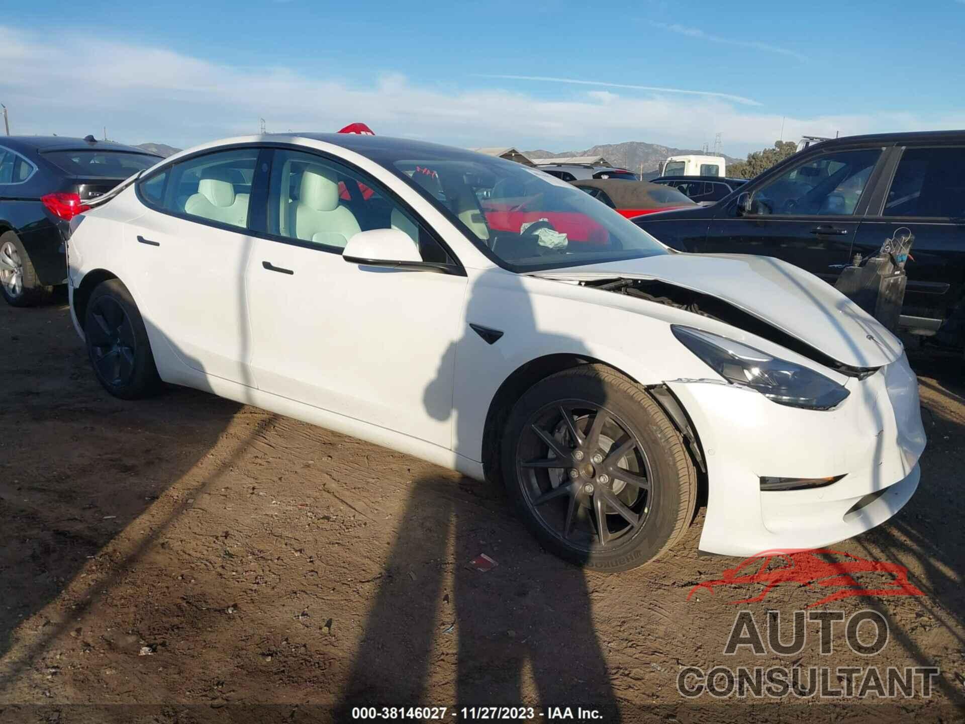 TESLA MODEL 3 2022 - 5YJ3E1EAXNF315631