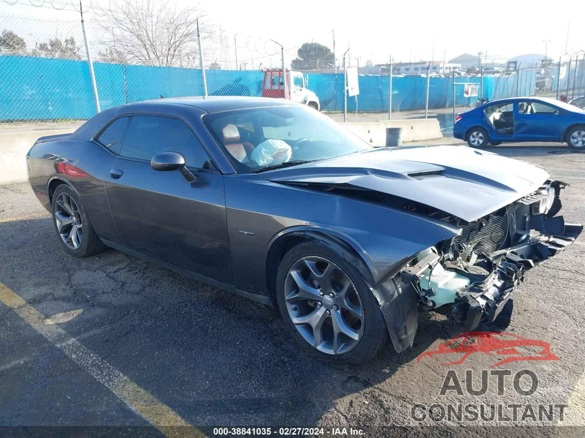 DODGE CHALLENGER 2016 - 2C3CDZBT3GH354022