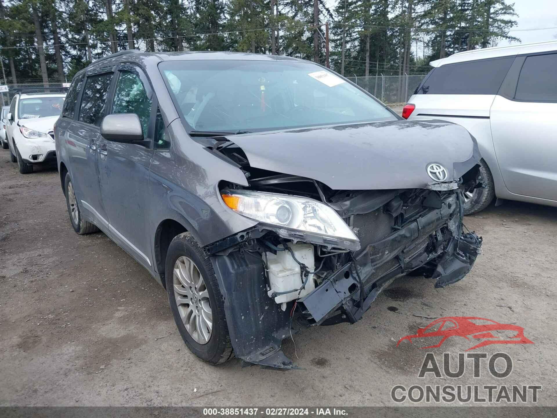 TOYOTA SIENNA 2017 - 5TDYZ3DCXHS788907