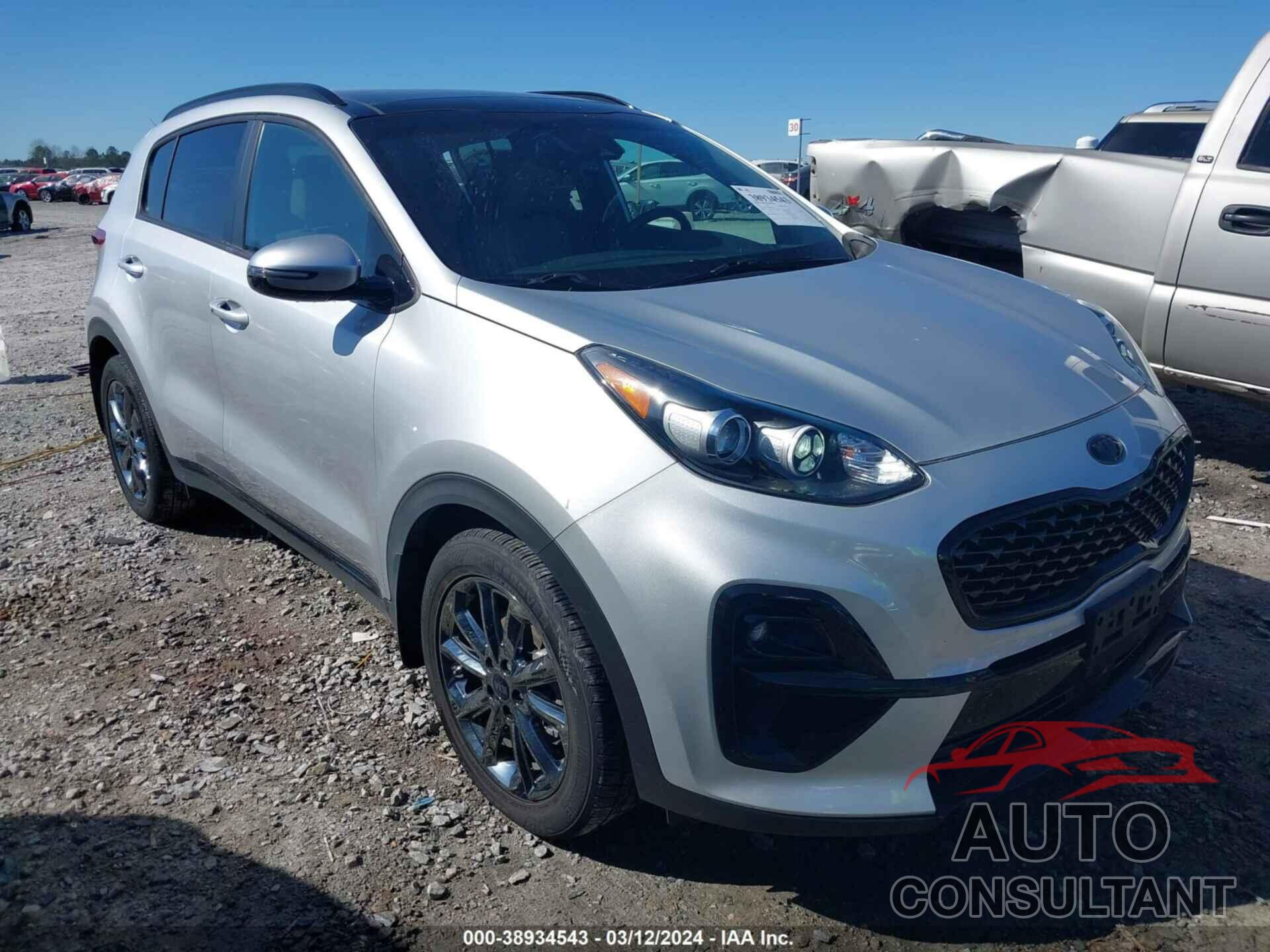 KIA SPORTAGE 2021 - KNDP63AC9M7873069