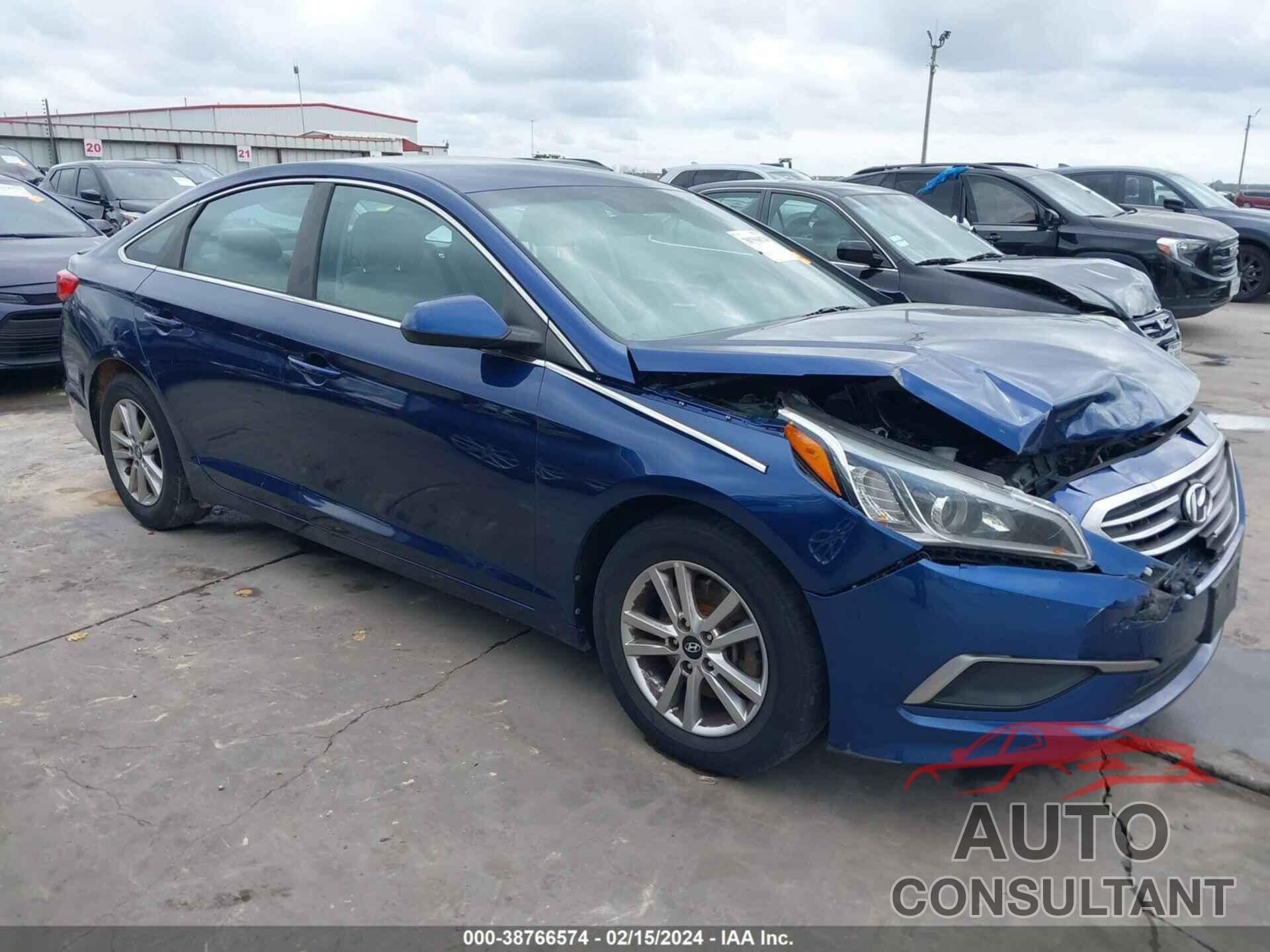 HYUNDAI SONATA 2017 - 5NPE24AFXHH533269