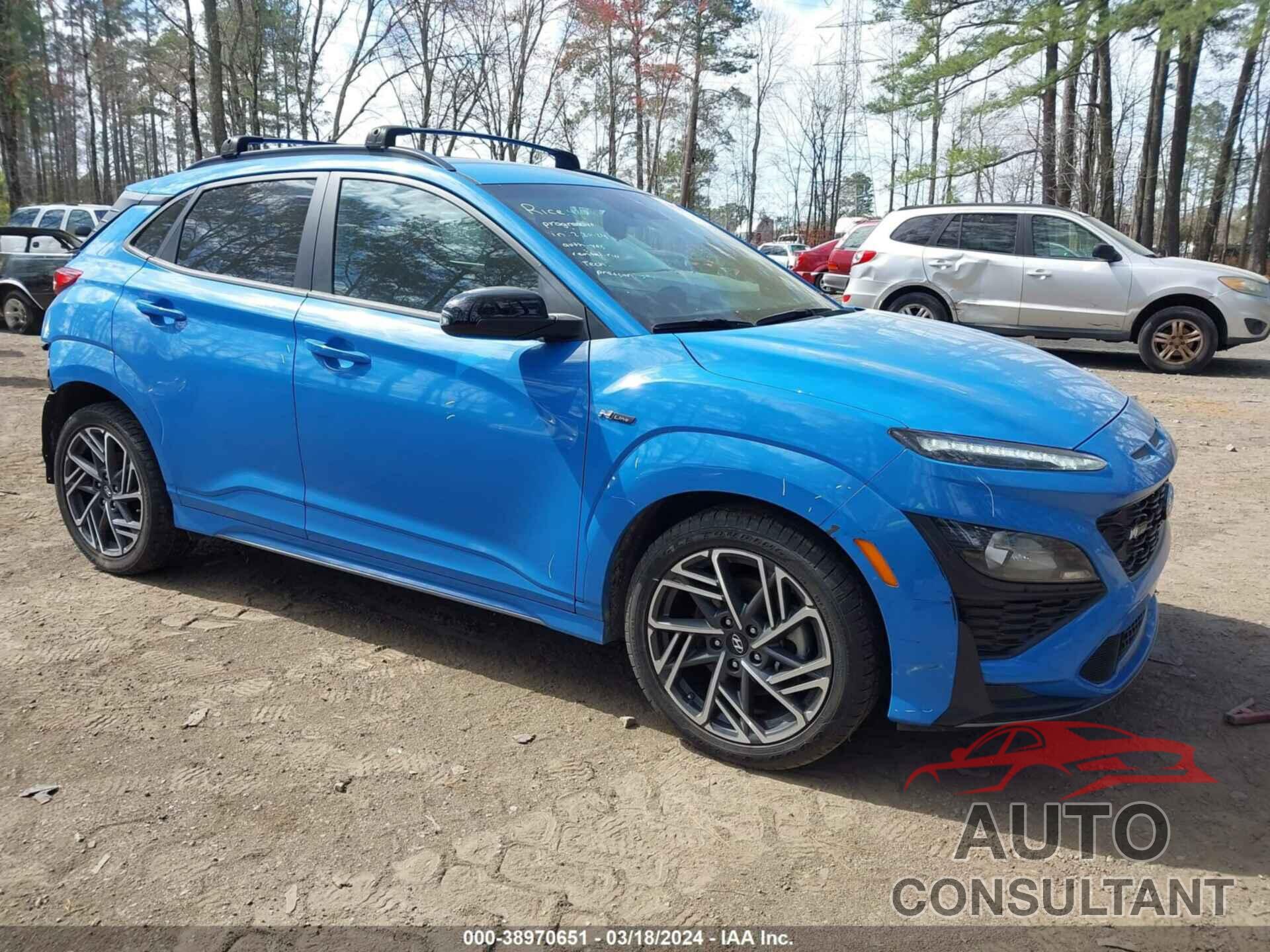 HYUNDAI KONA 2022 - KM8K3CA30NU821086