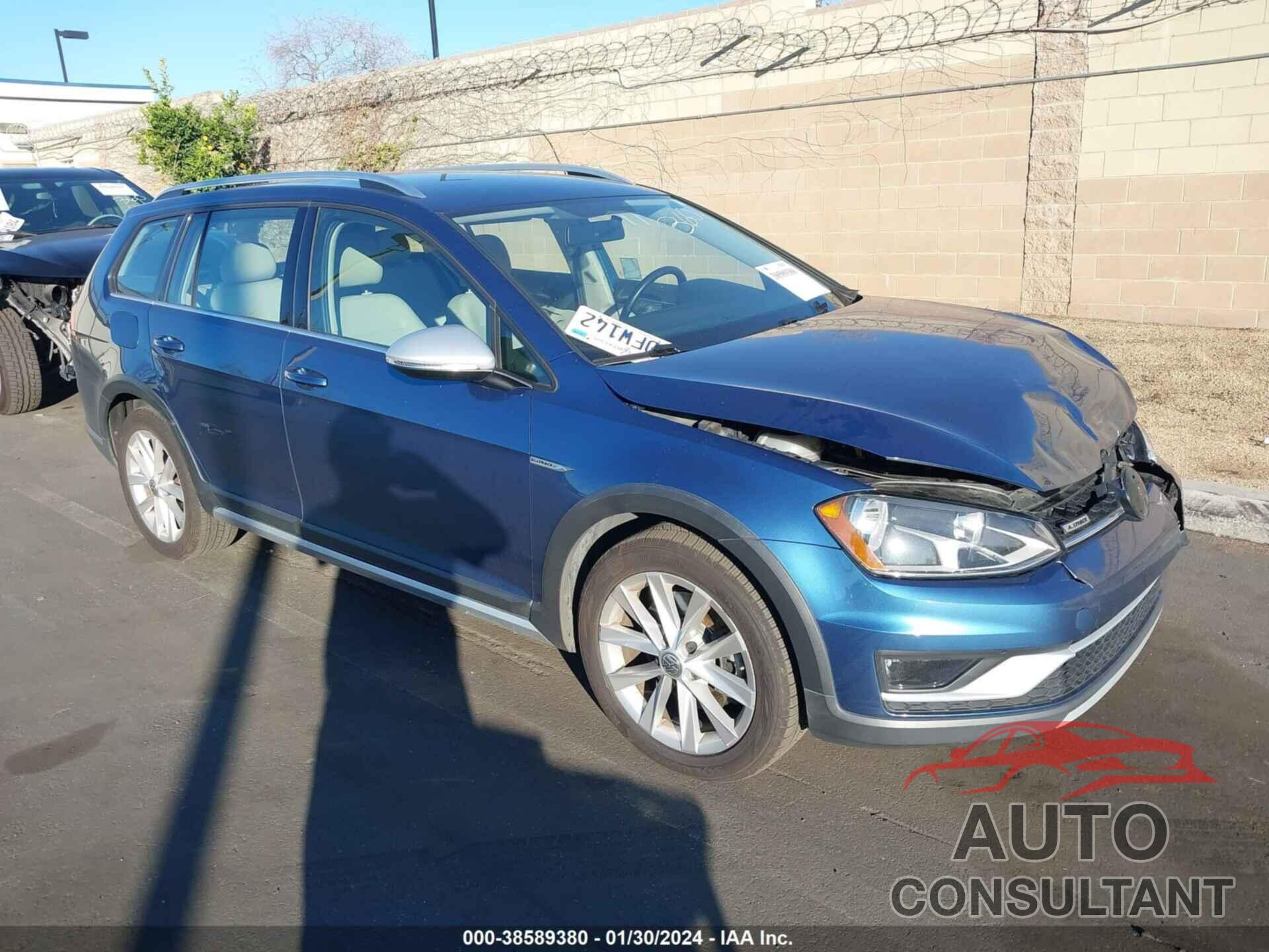 VOLKSWAGEN GOLF ALLTRACK 2017 - 3VWH17AU2HM543754