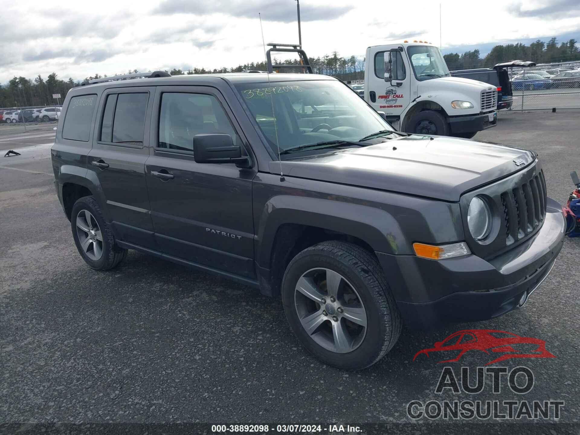 JEEP PATRIOT 2016 - 1C4NJRFB6GD618202