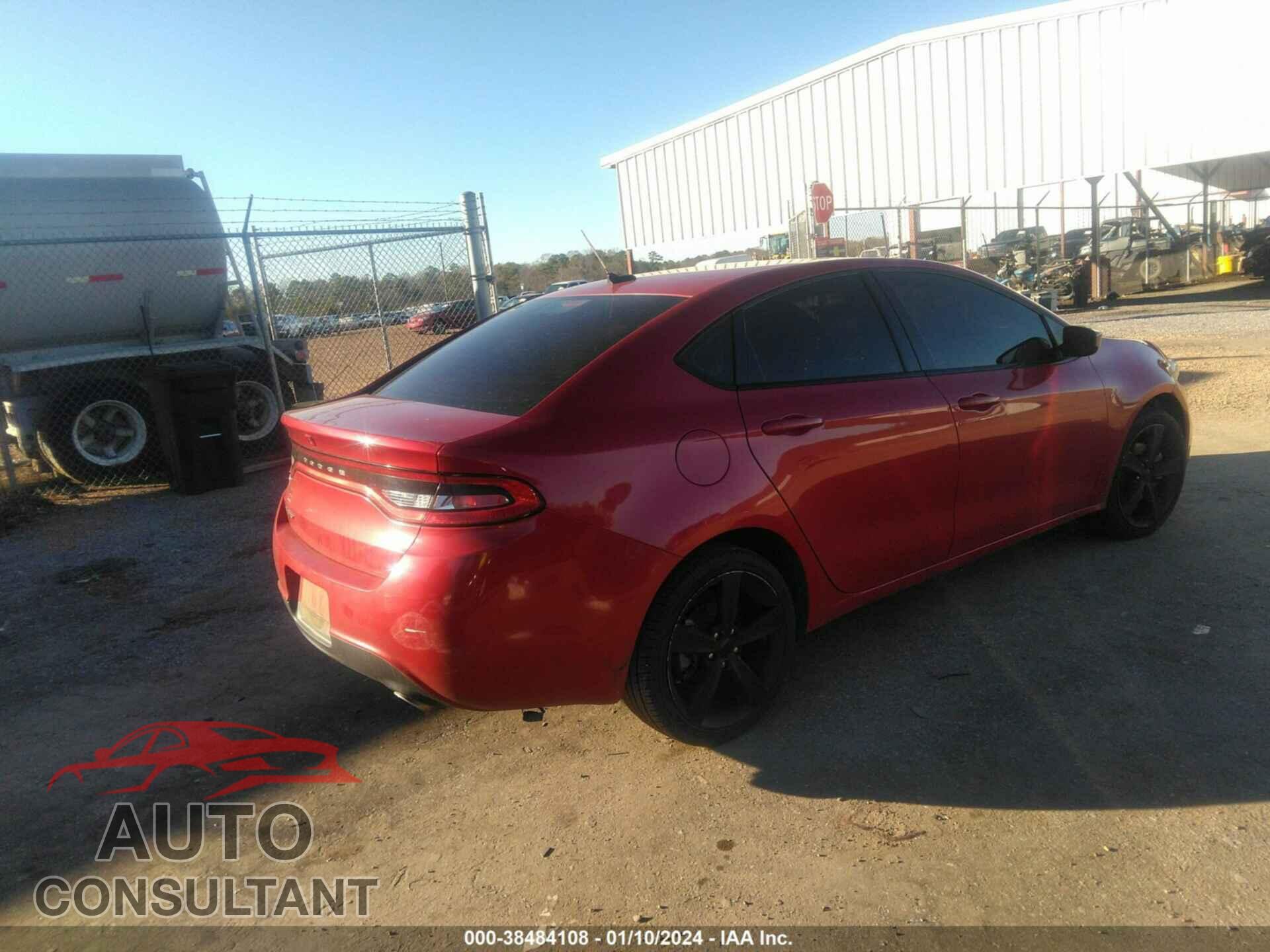 DODGE DART 2016 - 1C3CDFBB7GD630110