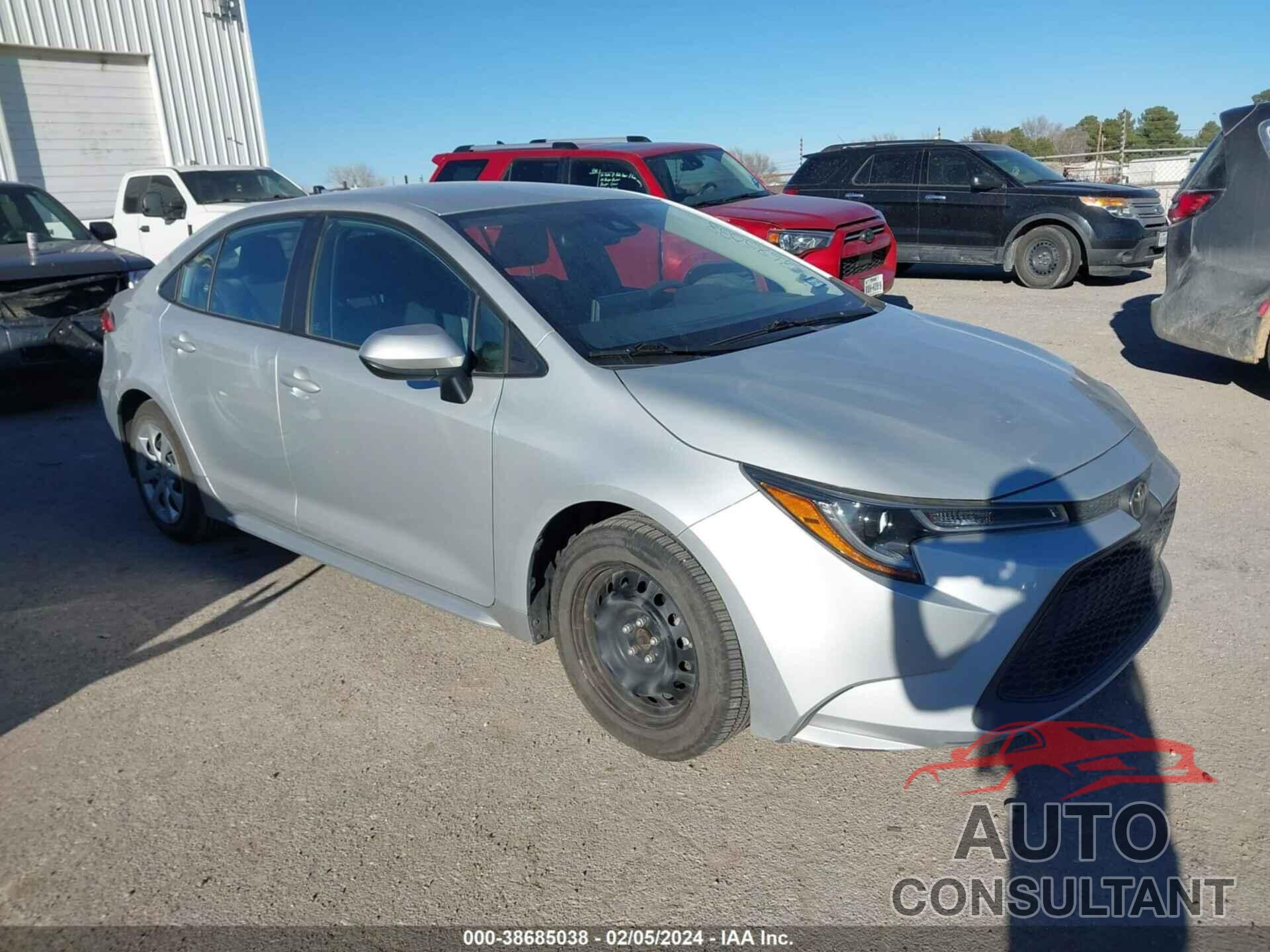 TOYOTA COROLLA 2021 - 5YFEPMAE7MP256909