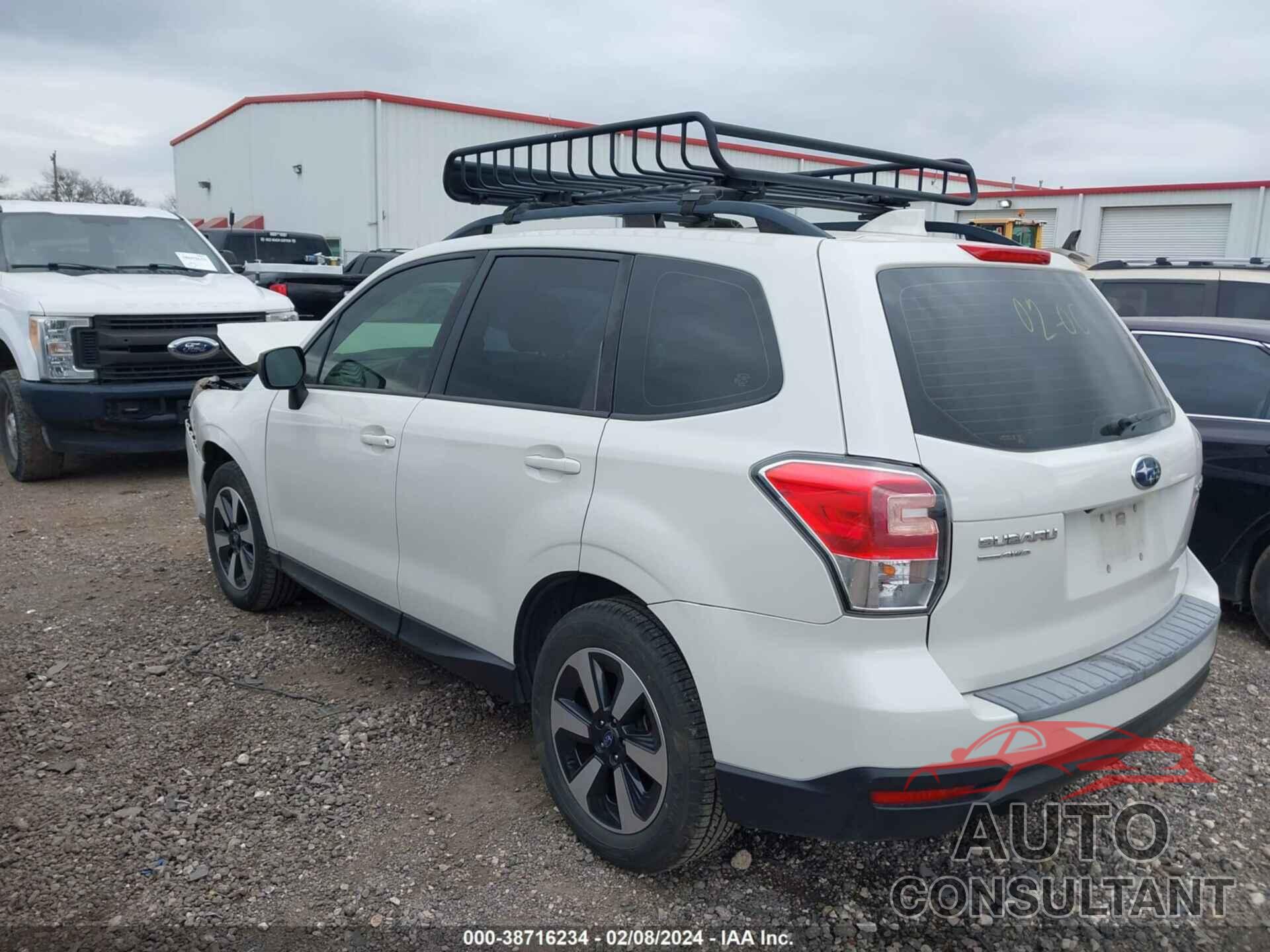 SUBARU FORESTER 2018 - JF2SJABCXJH405922