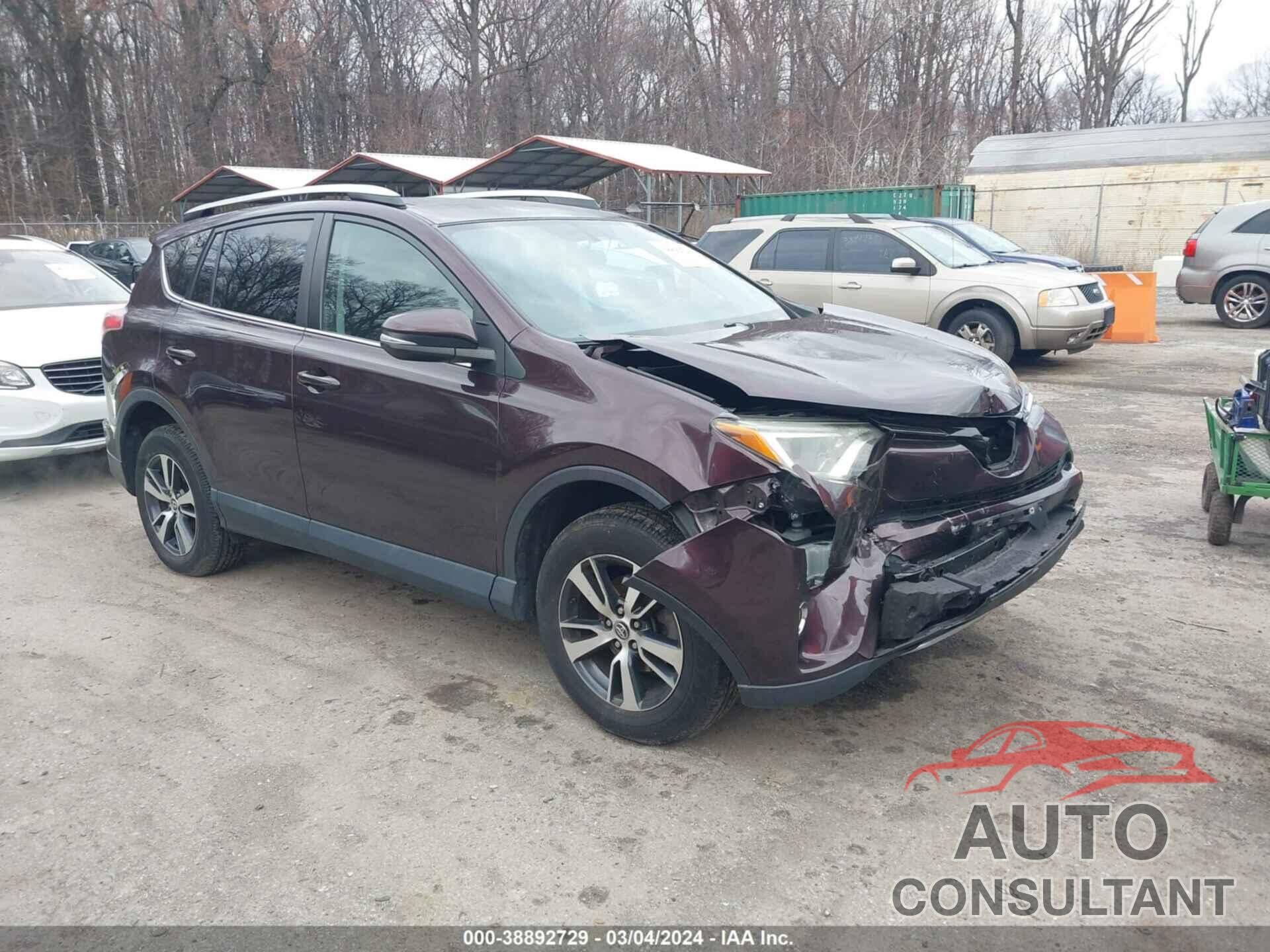 TOYOTA RAV4 2016 - 2T3RFREV8GW511279
