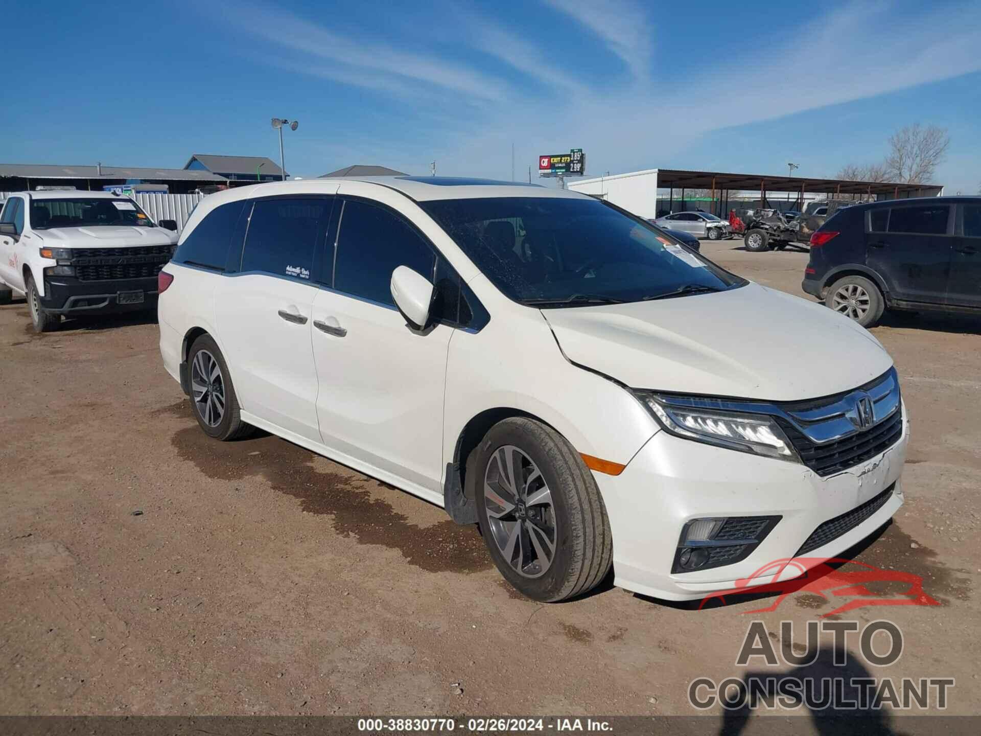 HONDA ODYSSEY 2019 - 5FNRL6H93KB015813