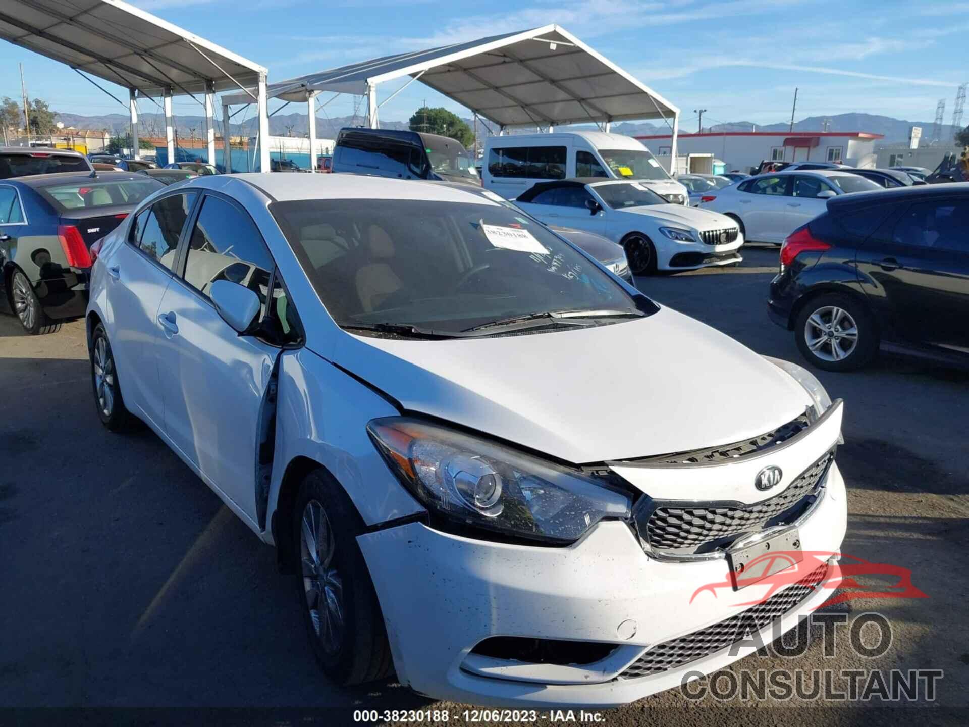 KIA FORTE 2016 - KNAFX4A67G5479043