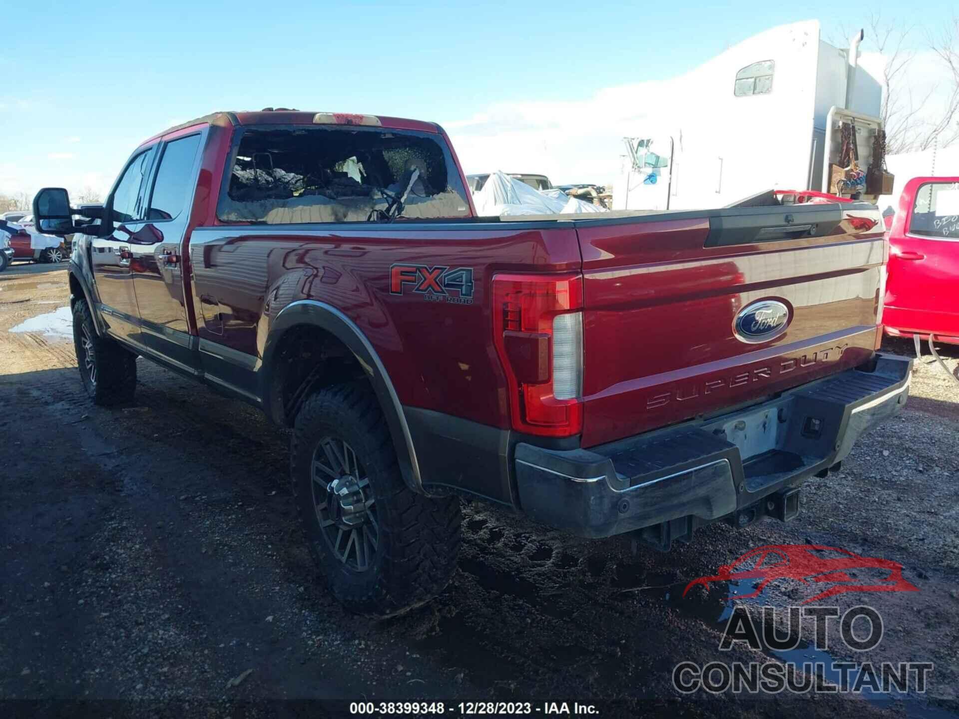 FORD F350 2019 - 1FT8W3BT6KEE02279