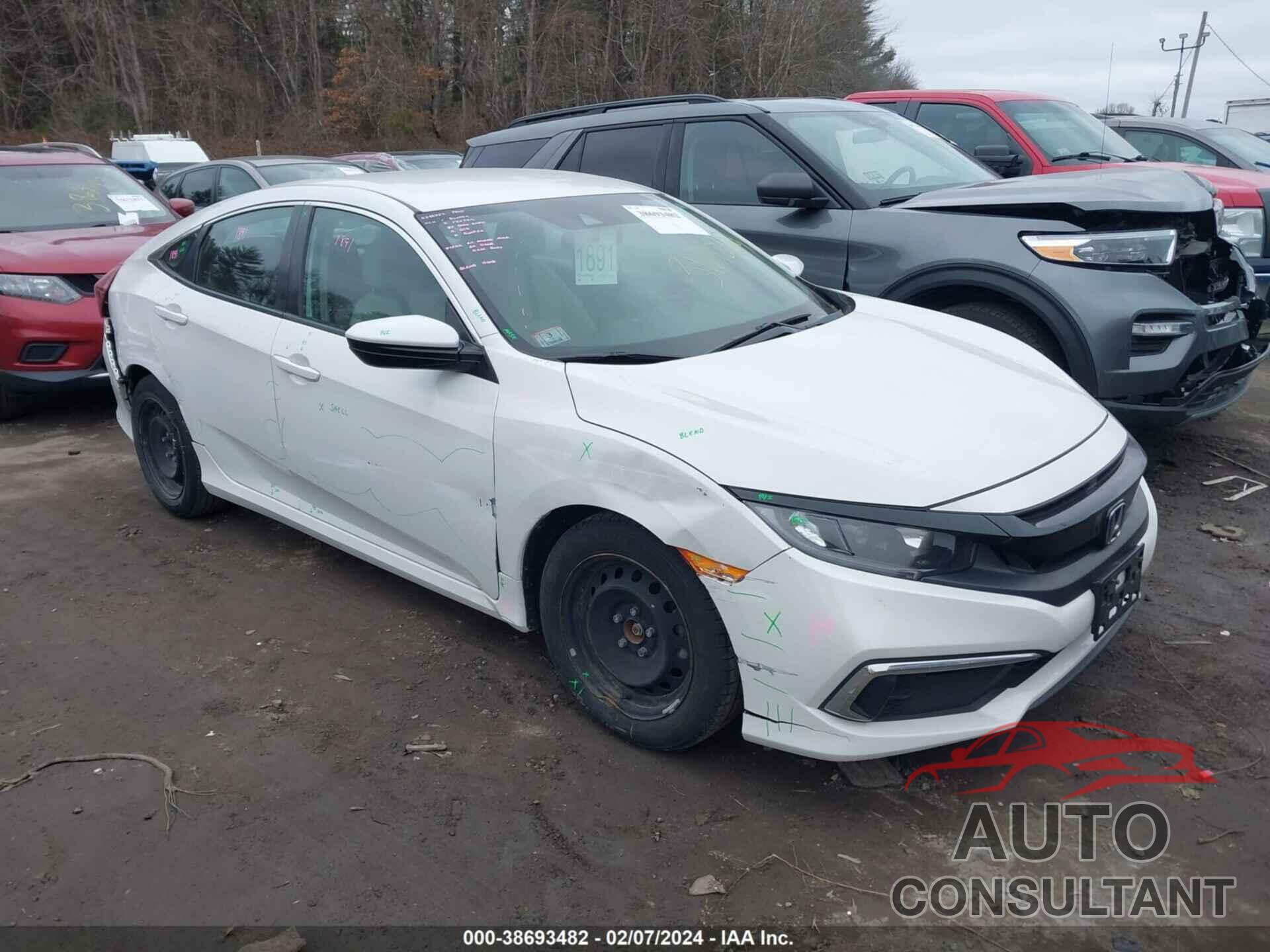 HONDA CIVIC 2019 - 2HGFC2F67KH510113