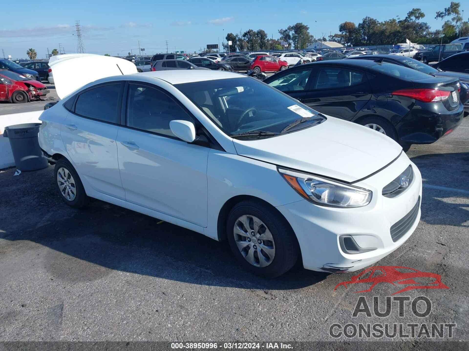 HYUNDAI ACCENT 2016 - KMHCT4AE4GU967196