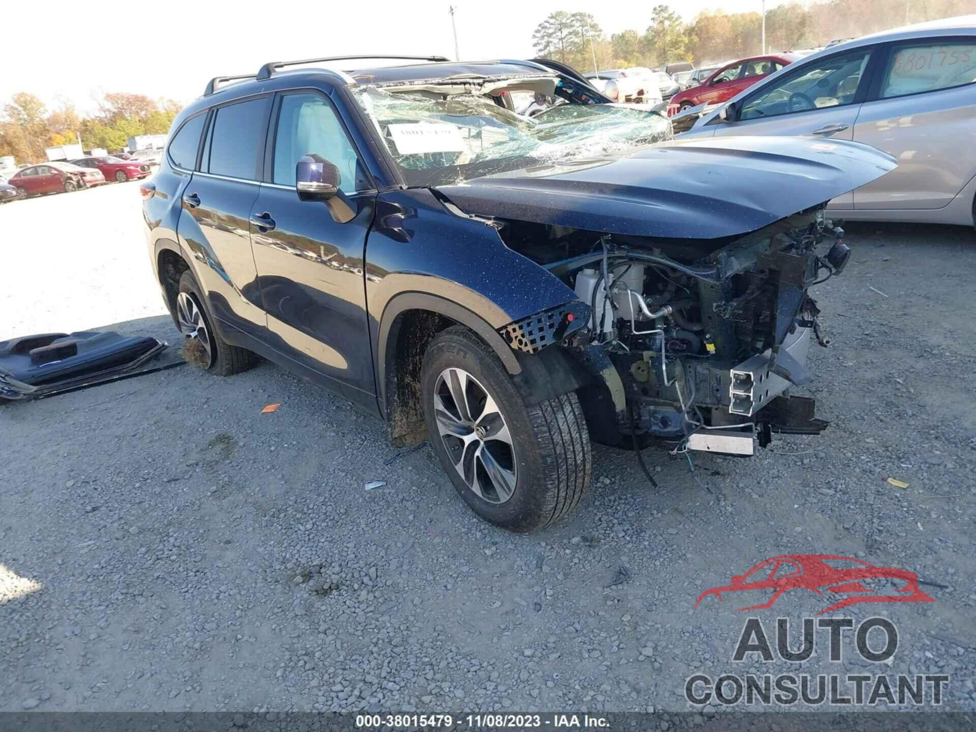 TOYOTA HIGHLANDER 2023 - 5TDKDRBH7PS038577