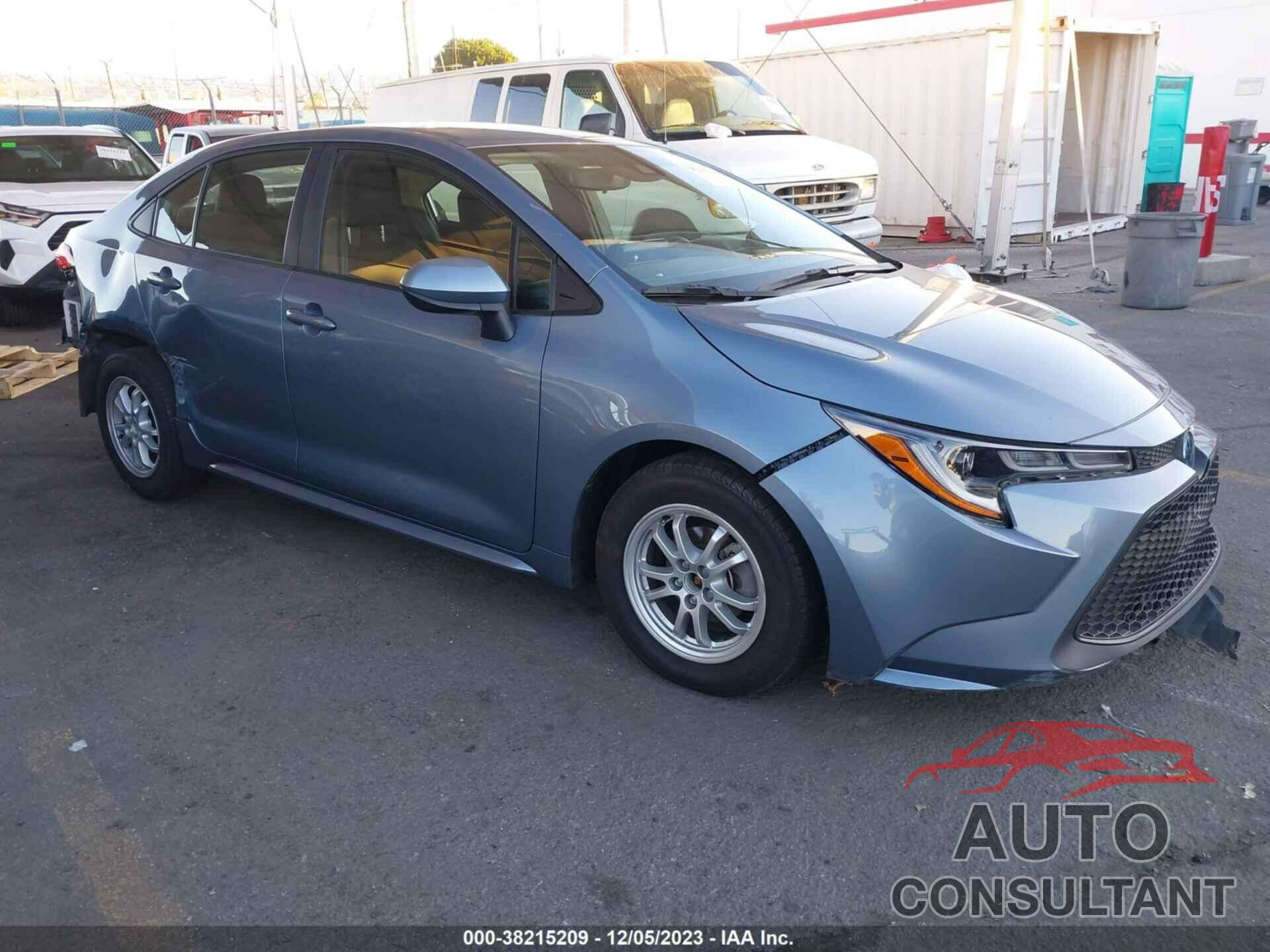 TOYOTA COROLLA 2022 - JTDEAMDE7N3002009
