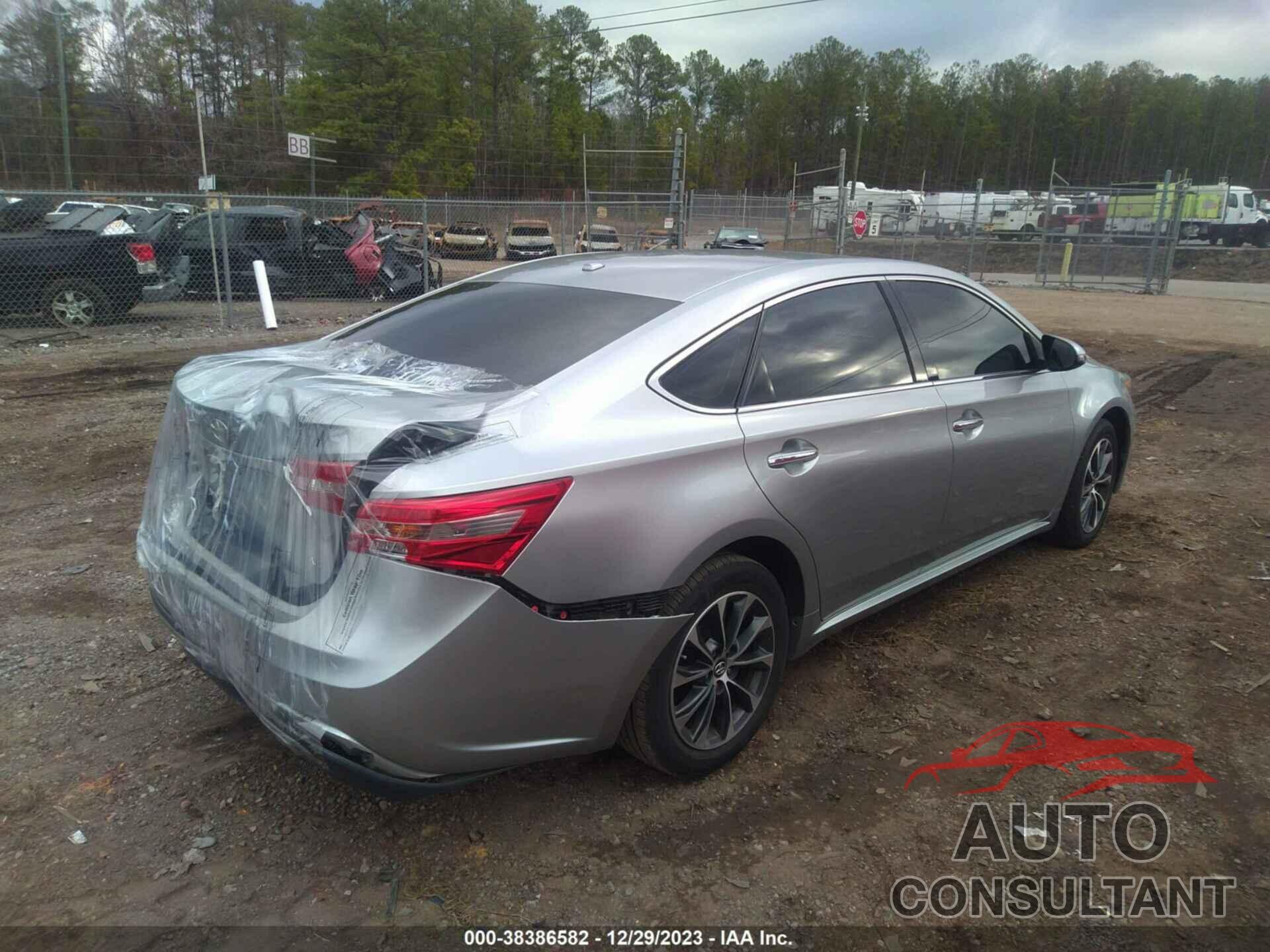 TOYOTA AVALON 2016 - 4T1BK1EB4GU234773